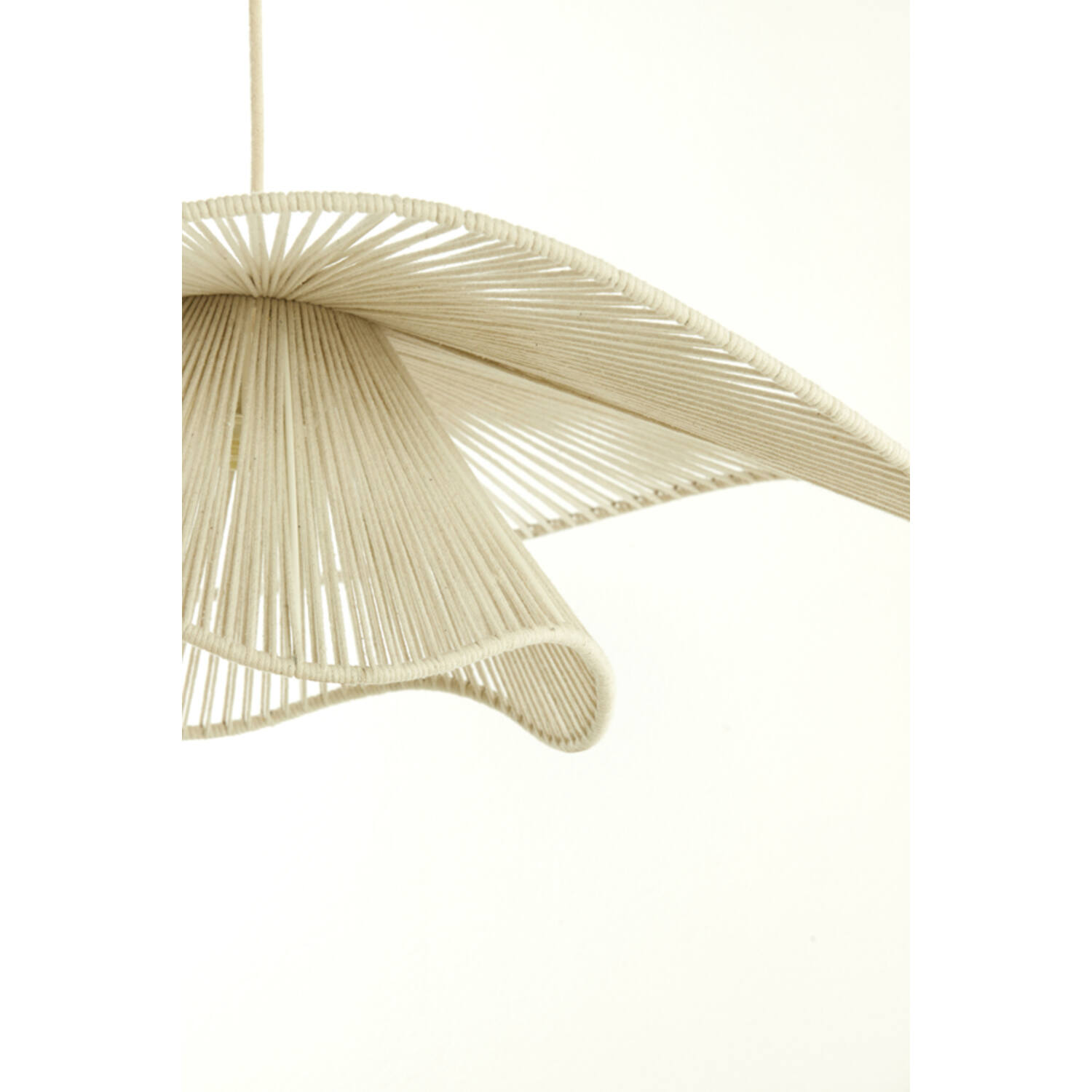 Hanging lamp Ø60x22 cm ELCKA cream