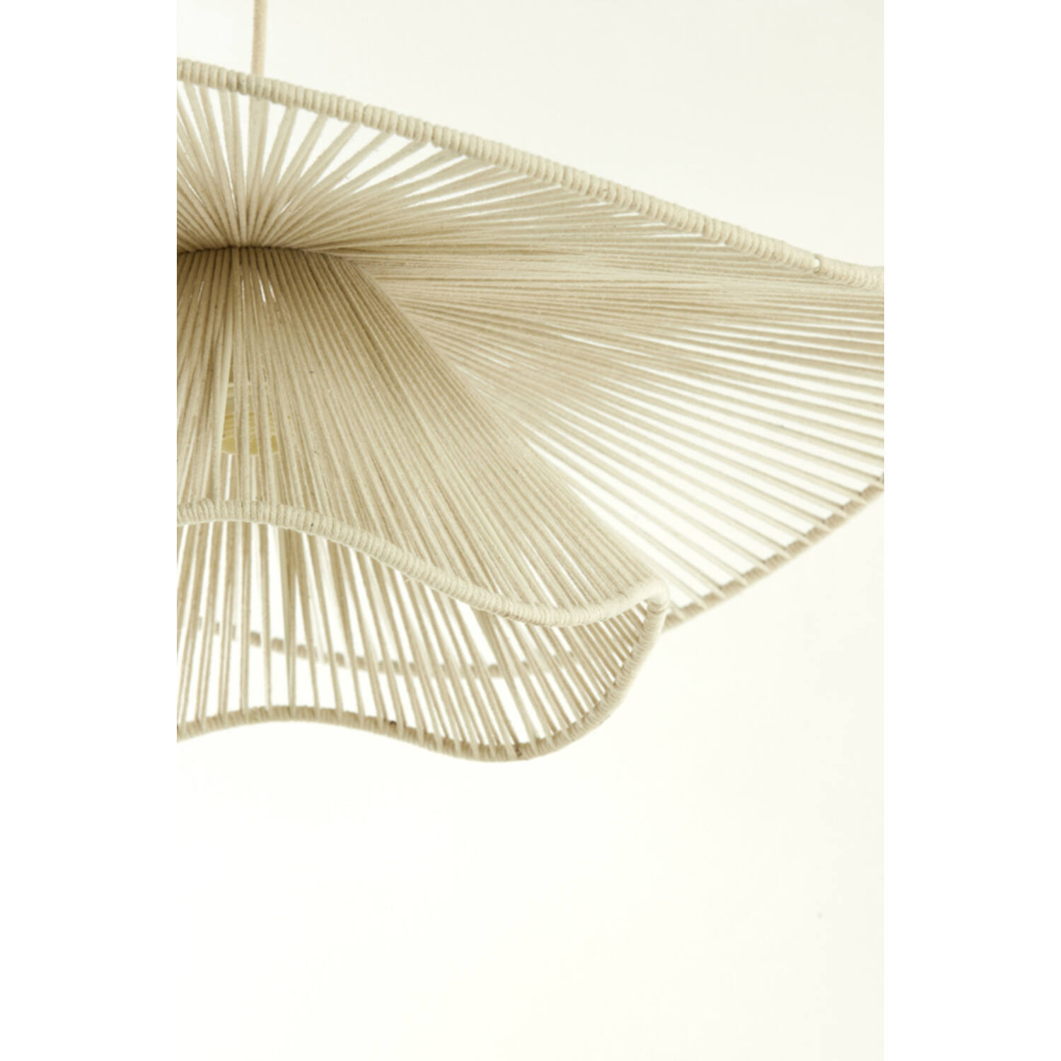 Hanging lamp Ø60x22 cm ELCKA cream