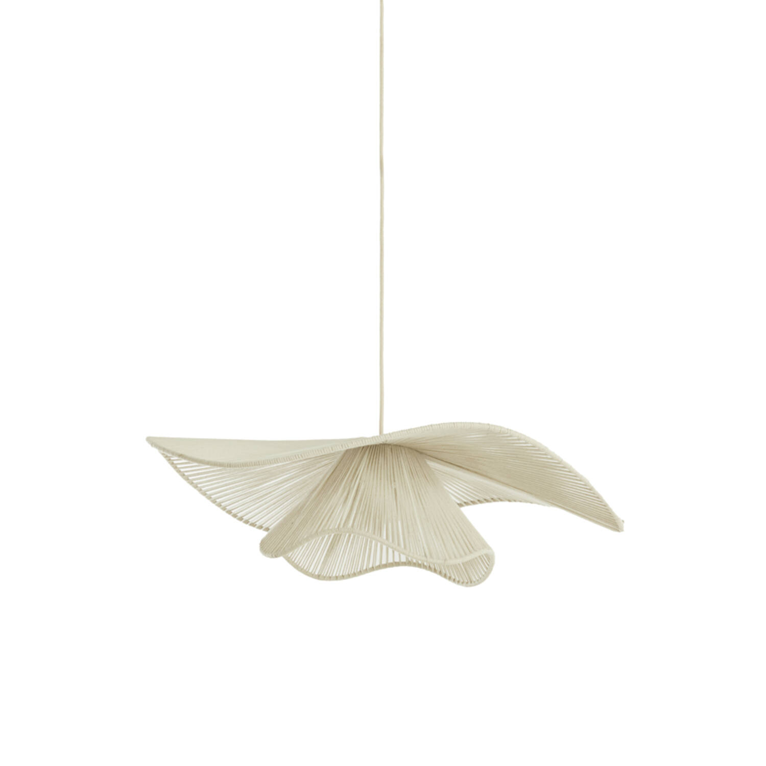 Hanging lamp Ø80x22 cm ELCKA cream