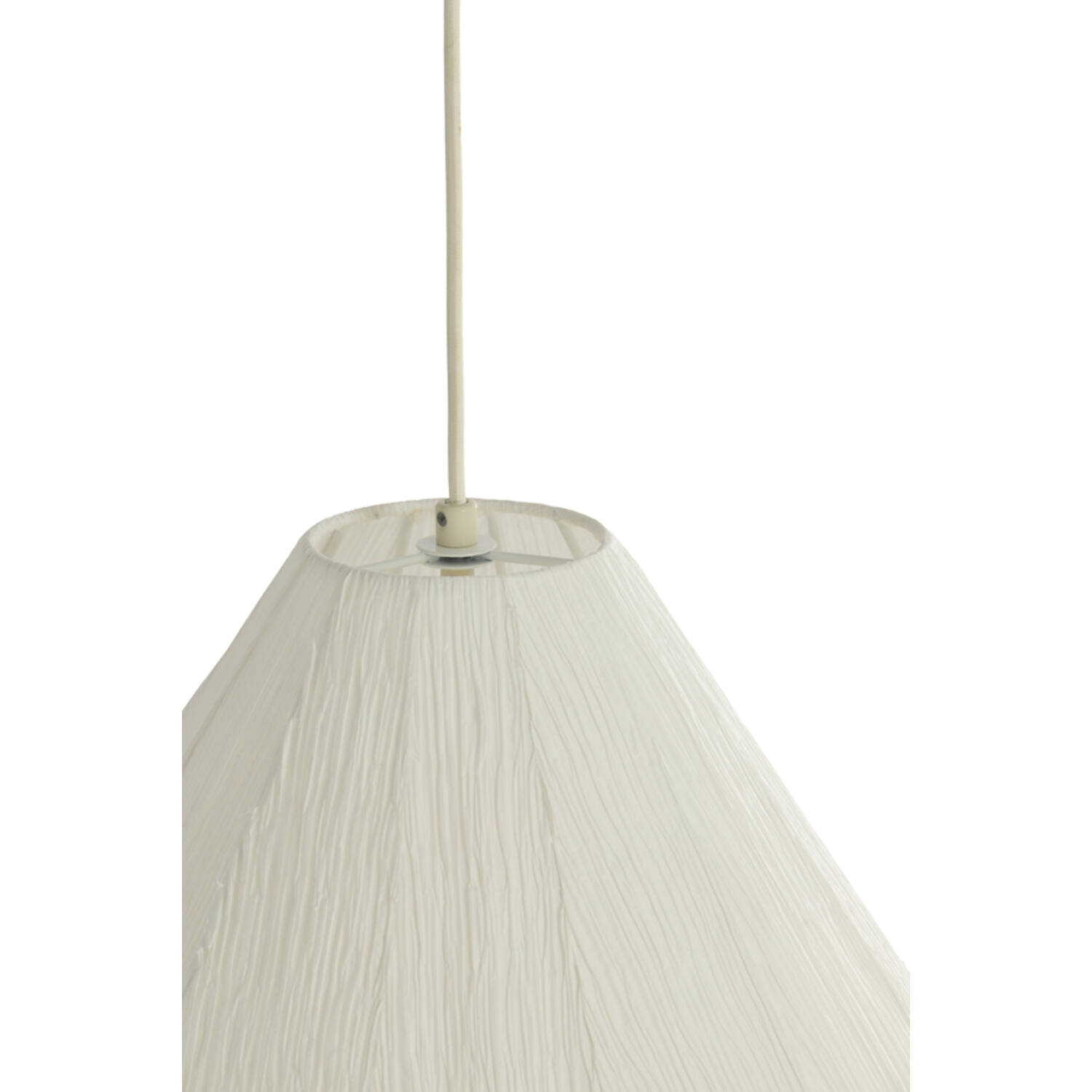 Hanging lamp Ø35x28 cm SARELLA paper white