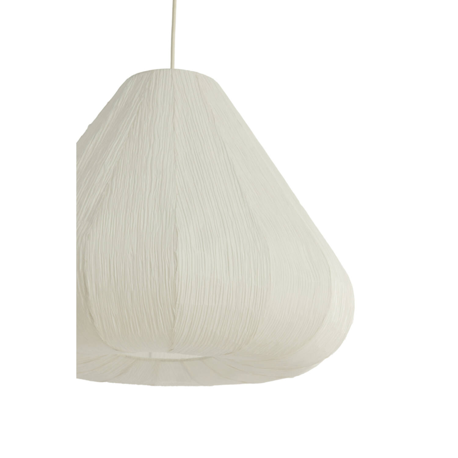Hanging lamp Ø35x28 cm SARELLA paper white