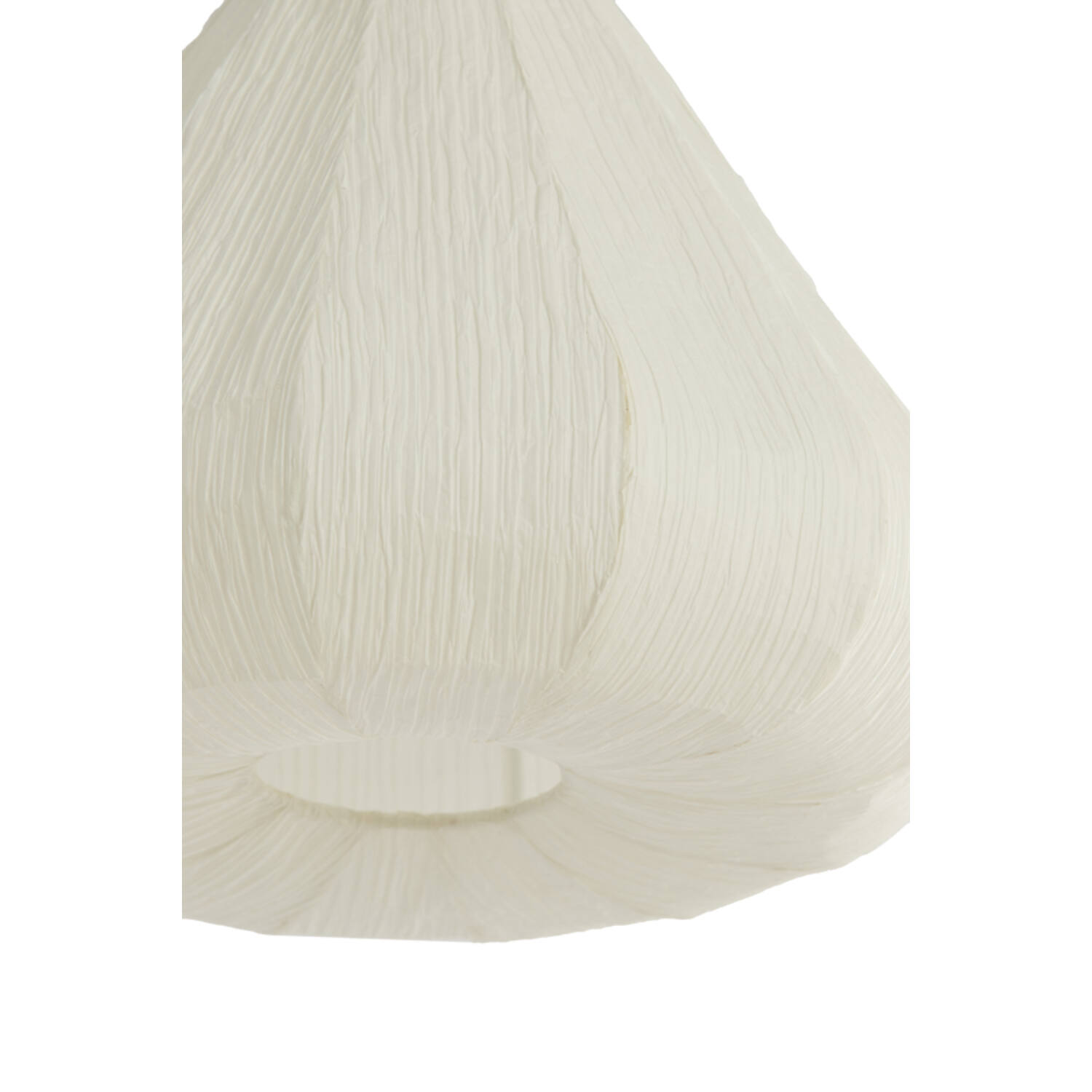 Hanging lamp Ø45x36 cm SARELLA paper white