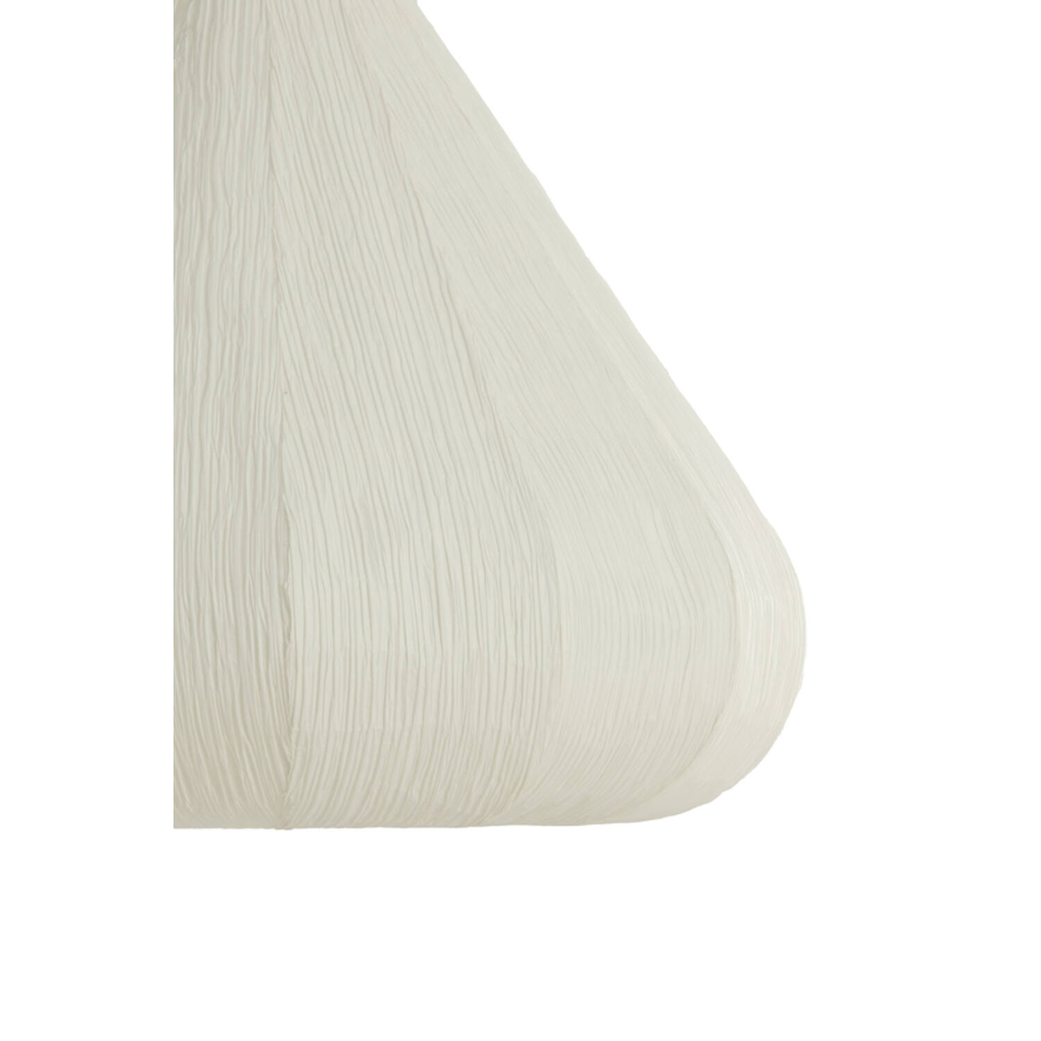 Hanging lamp Ø45x36 cm SARELLA paper white