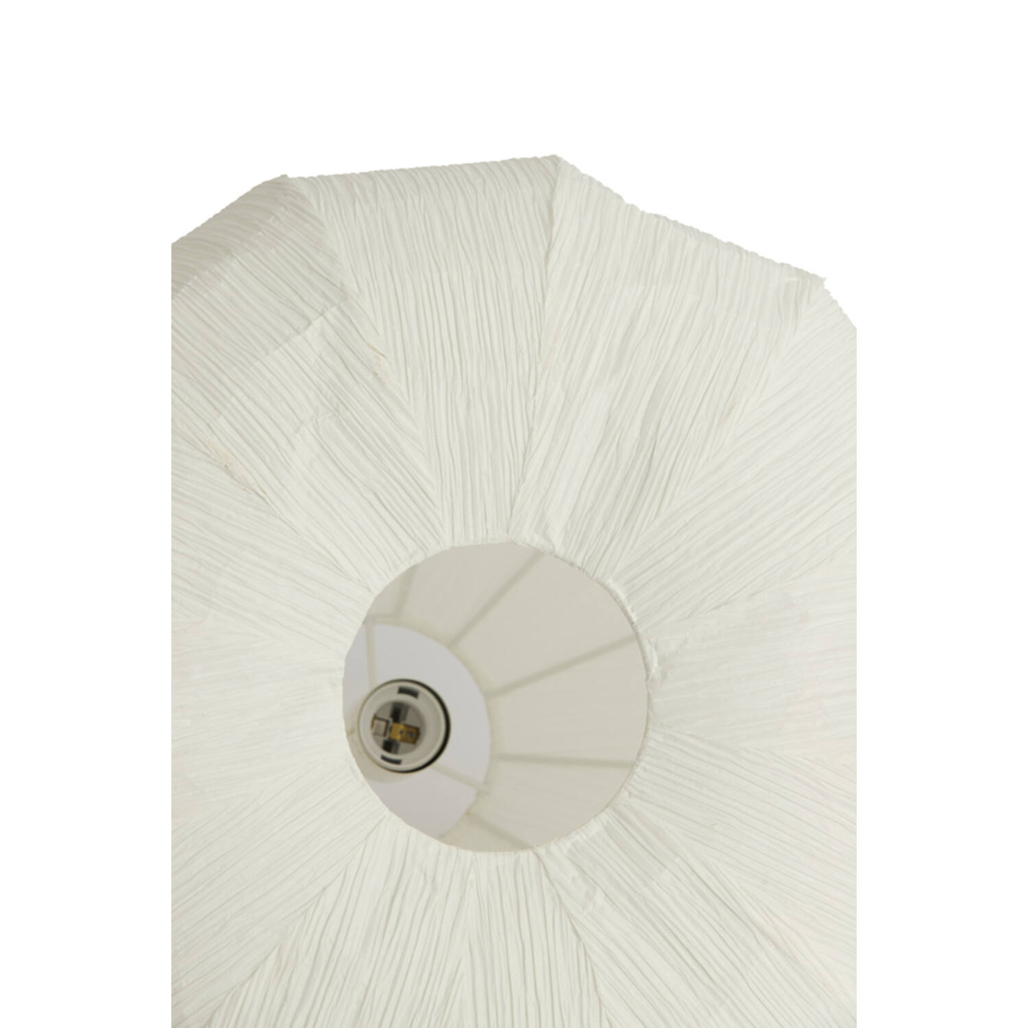 Hanging lamp Ø45x36 cm SARELLA paper white