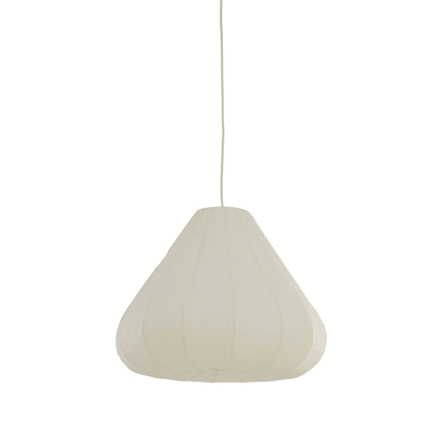 Hanging lamp Ø57x45 cm SARELLA paper white