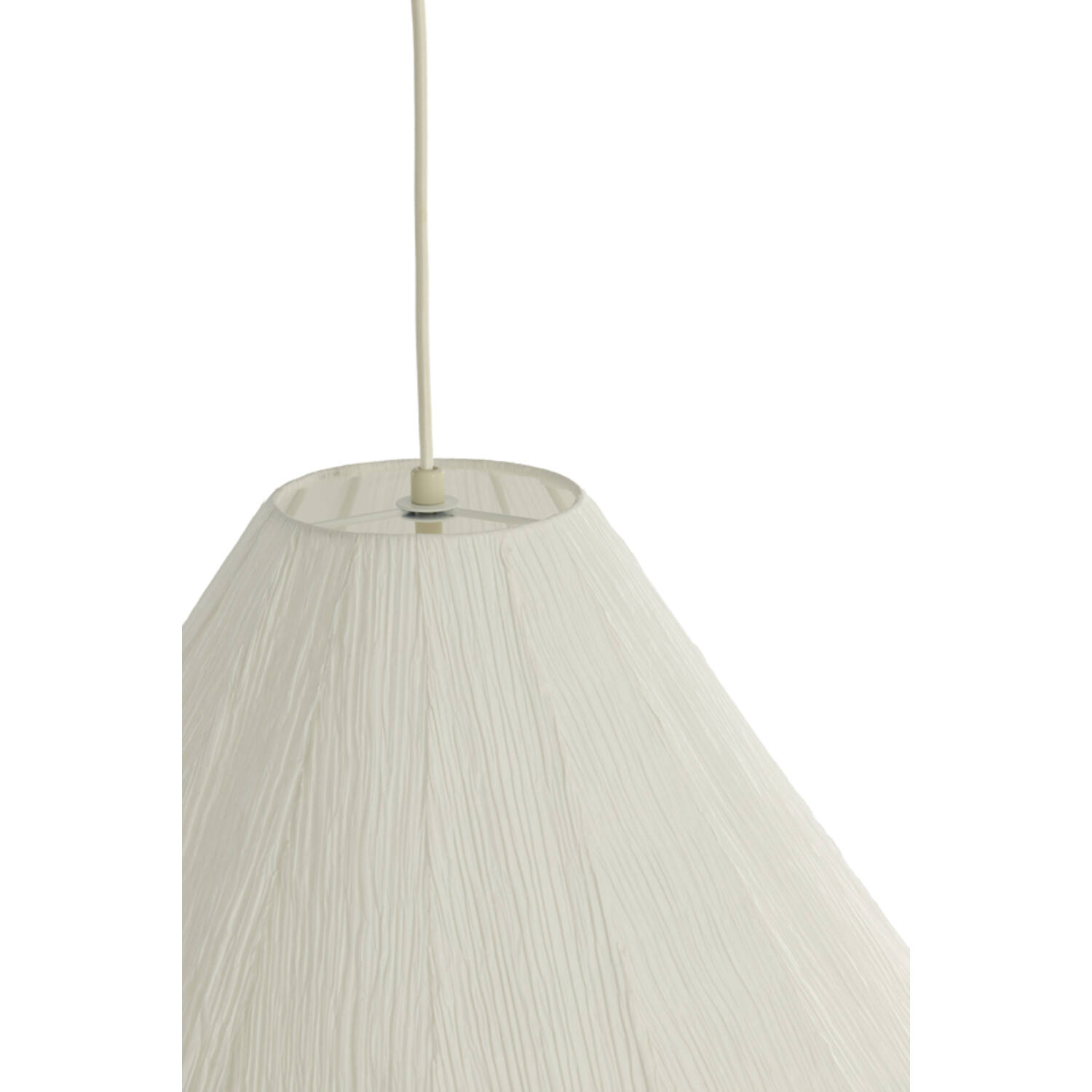 Hanging lamp Ø57x45 cm SARELLA paper white