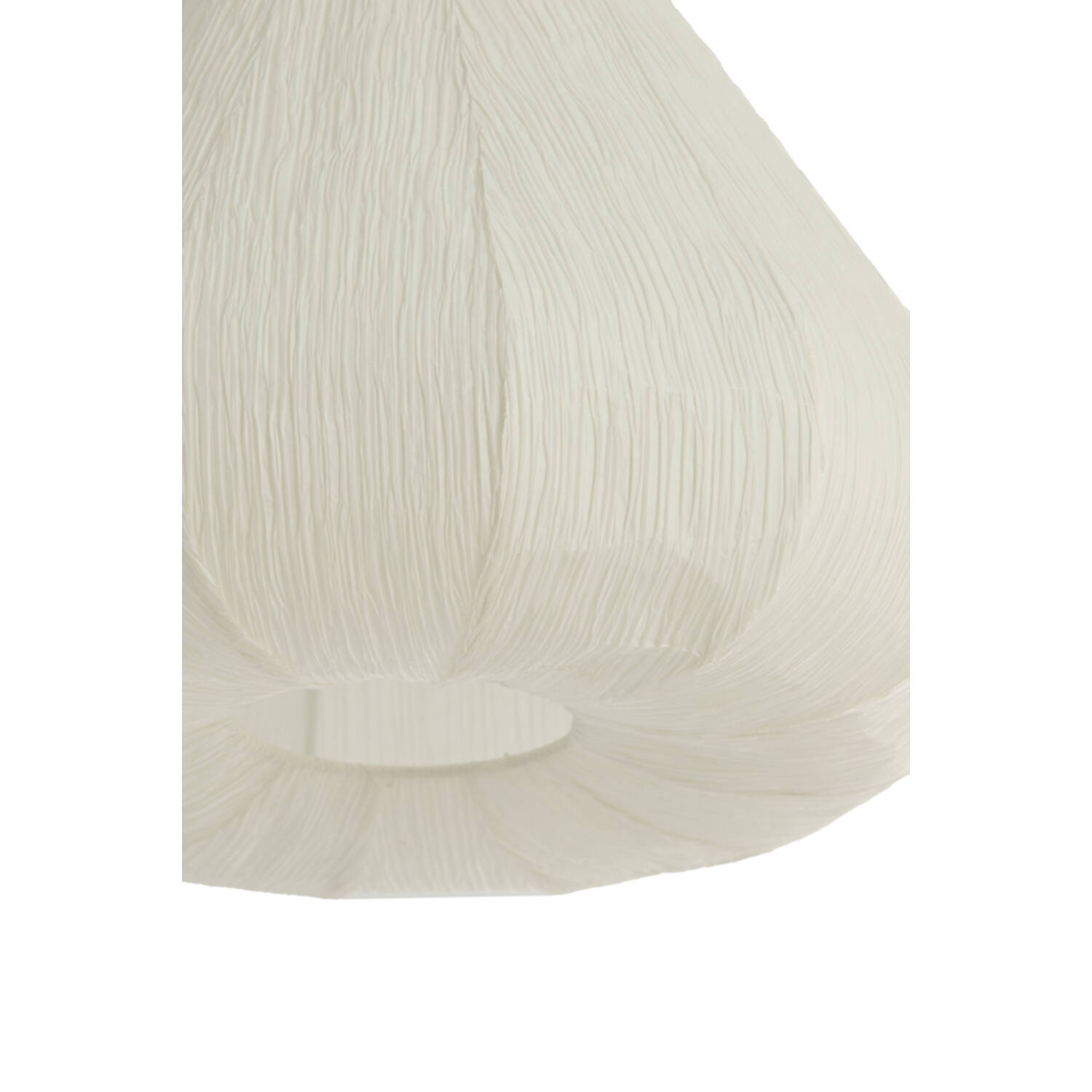 Hanging lamp Ø57x45 cm SARELLA paper white