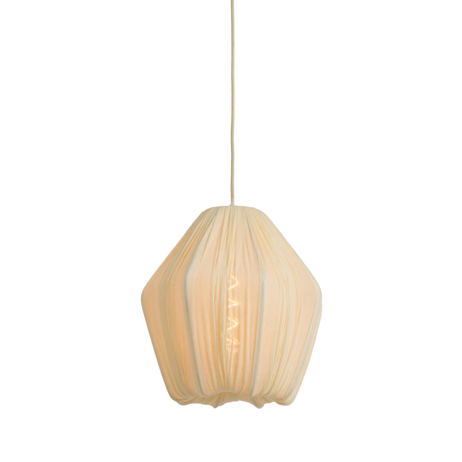 Hanging lamp Ø34x36 cm TAMBISAN cream