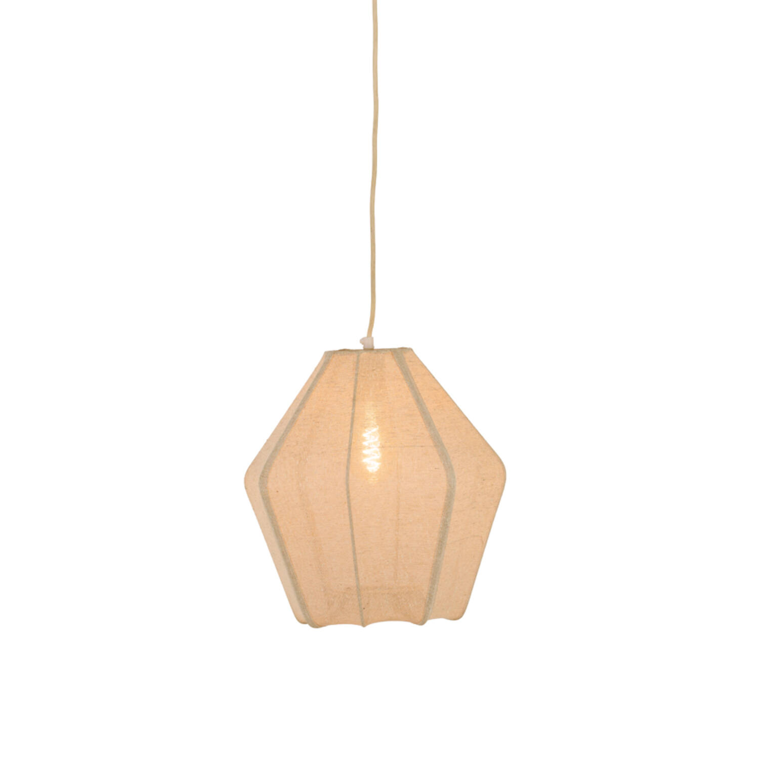 Hanging lamp Ø34x36 cm TAMBISAN jute natural