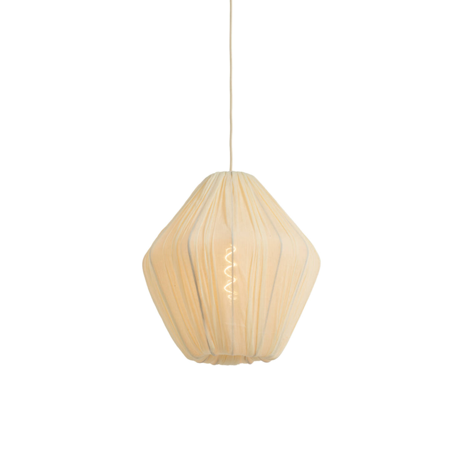 Hanging lamp Ø44x46 cm TAMBISAN cream