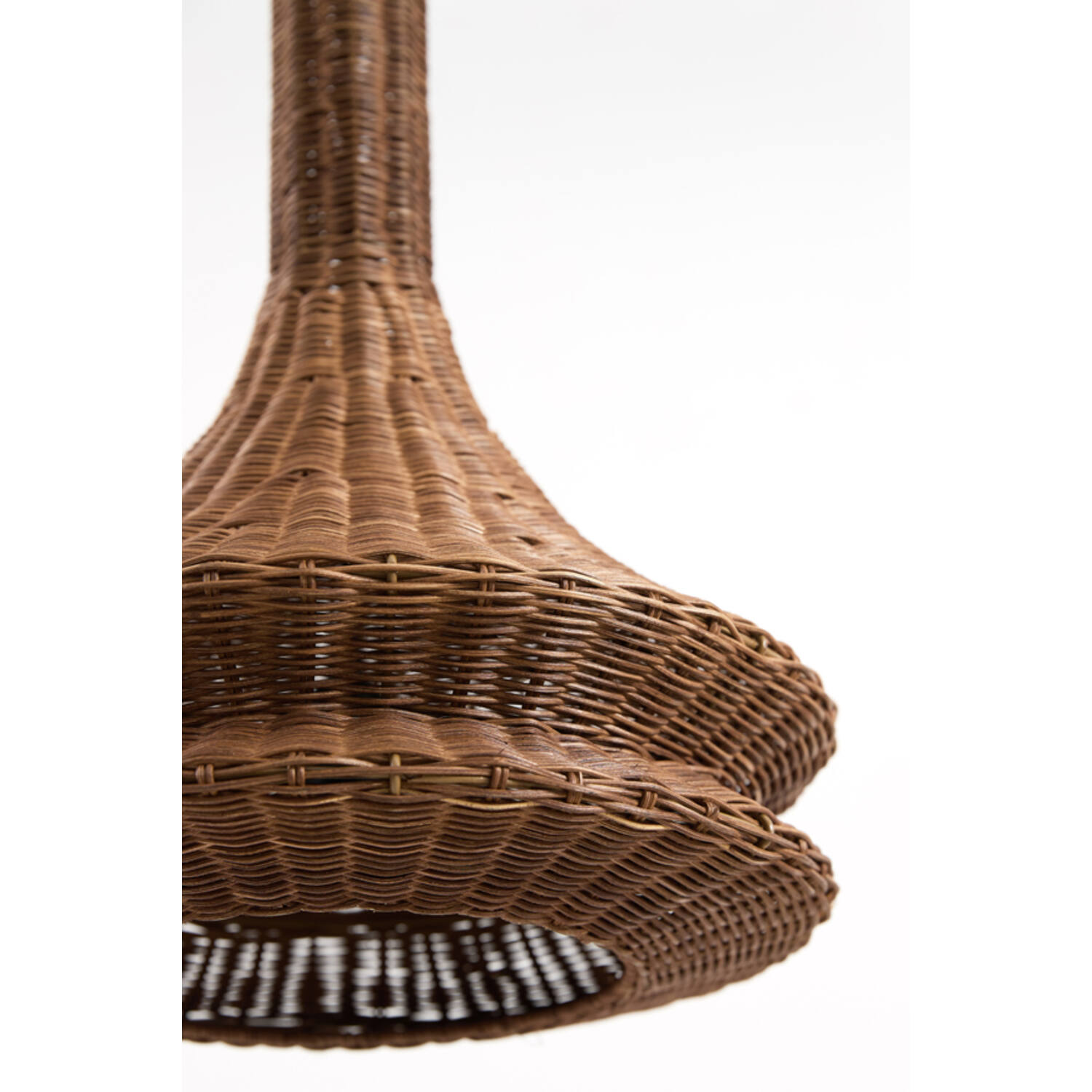 Hanging lamp Ø42,5x56 cm NEMZOR rattan brown
