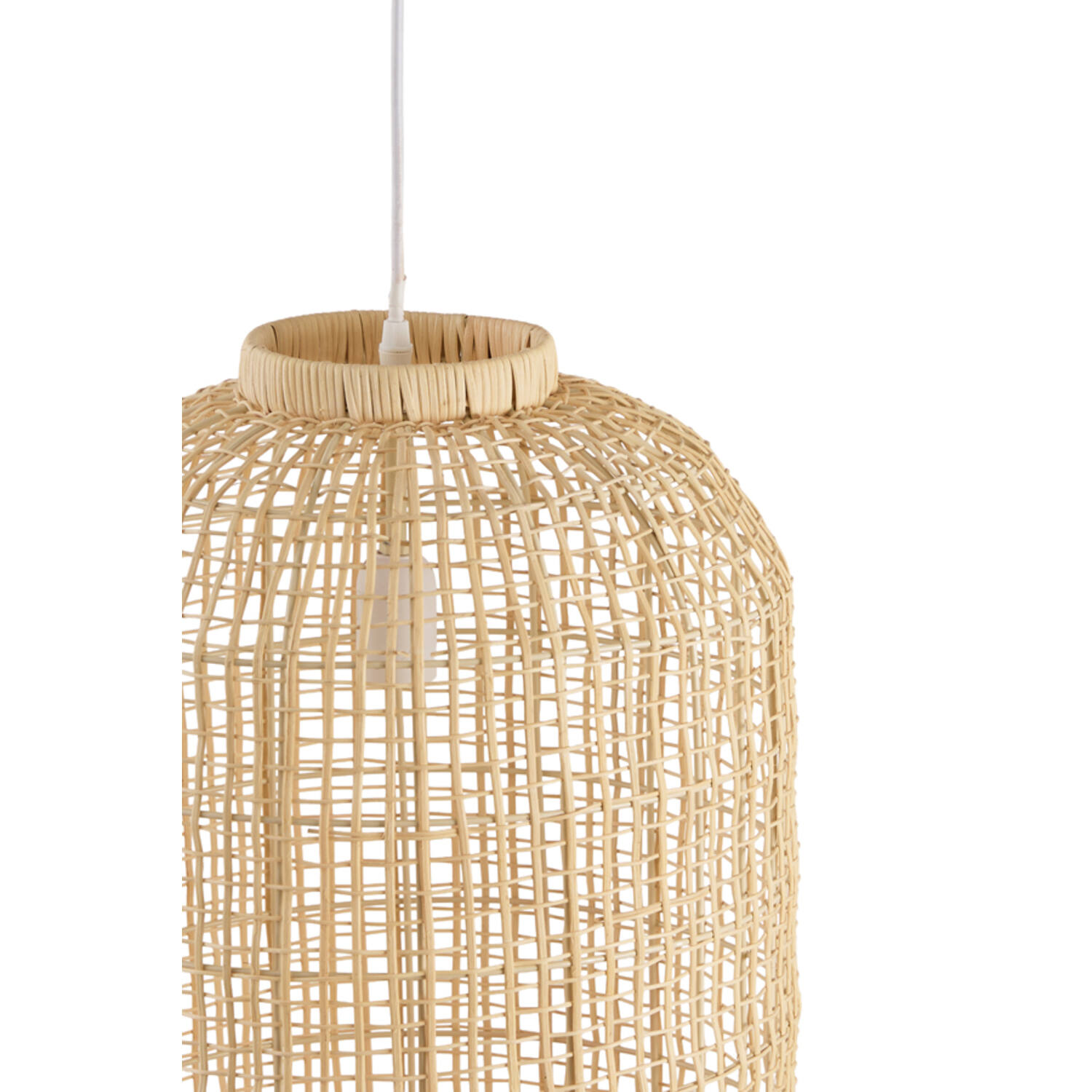 Hanging lamp Ø37x64,5 cm DORZAN rattan natural