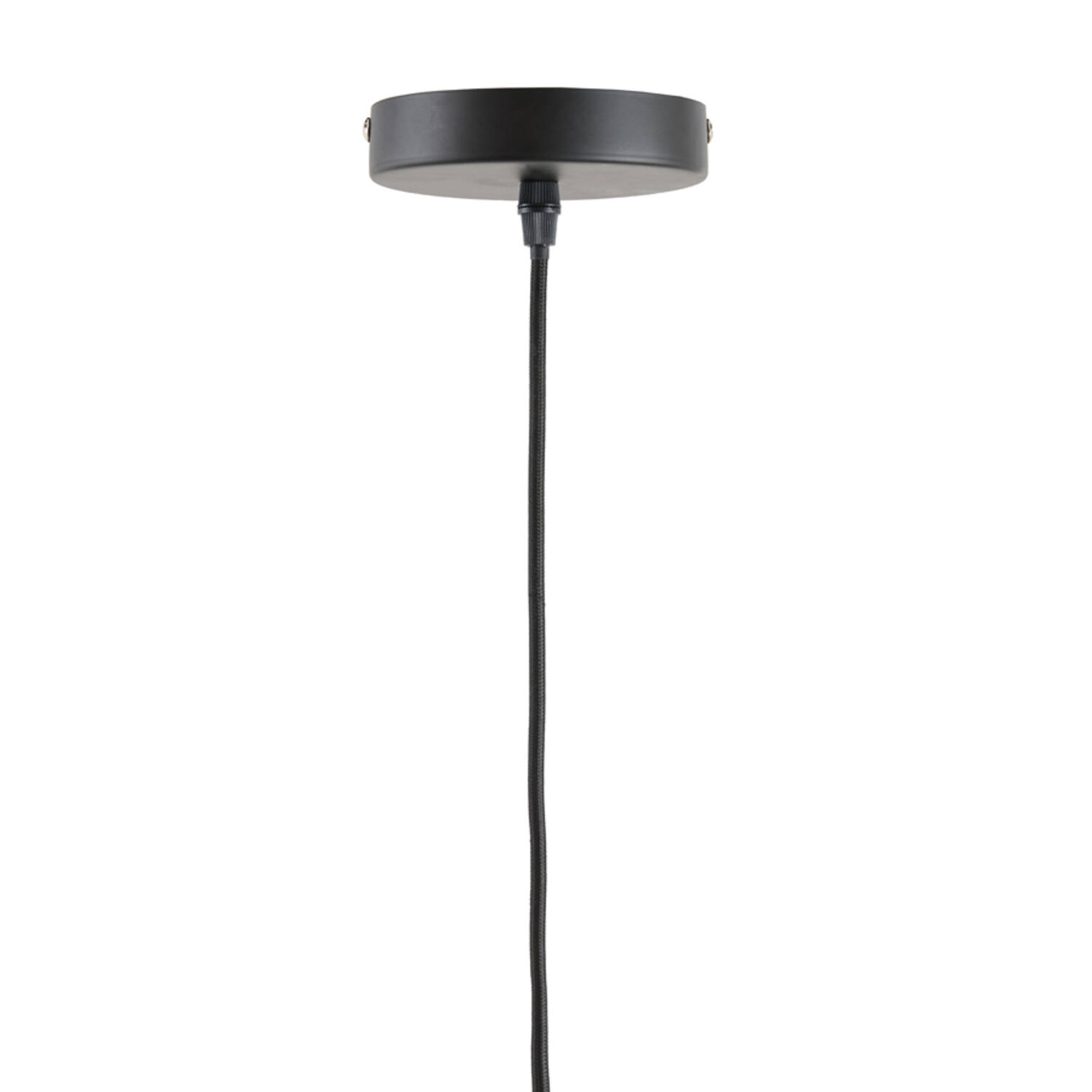 Hanging lamp Ø45x60 cm ARISCO rattan dark brown