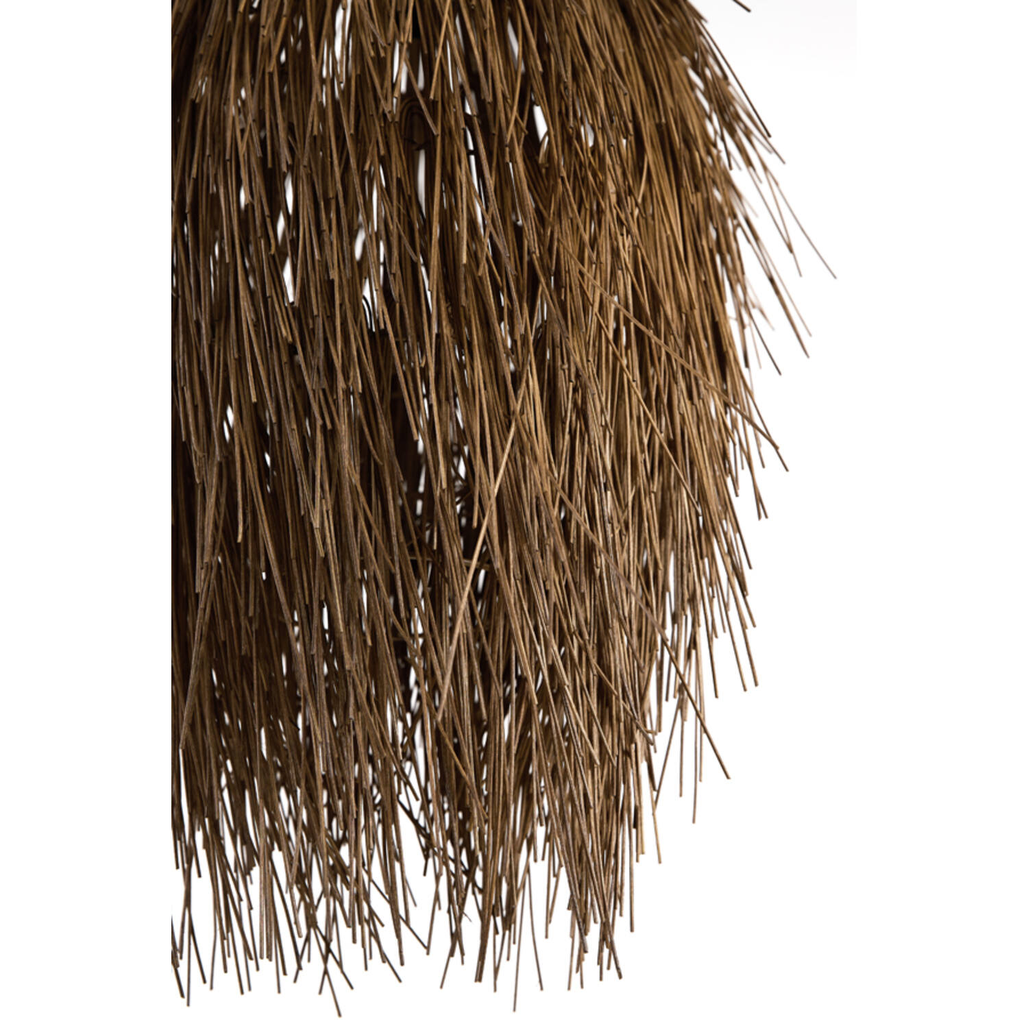 Hanging lamp Ø54x74 cm ARISCO rattan dark brown