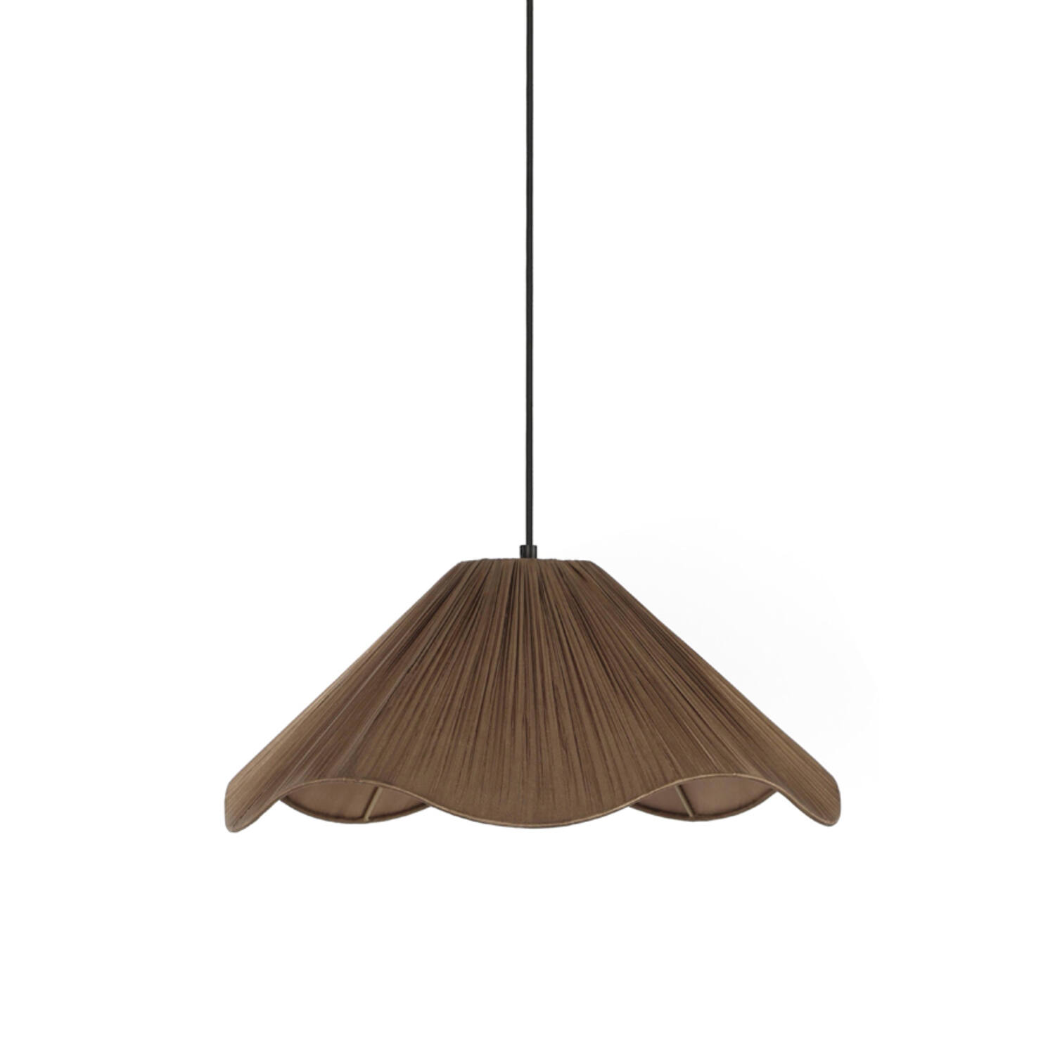 Hanging lamp Ø45x19 cm MEALHA bronze-brown