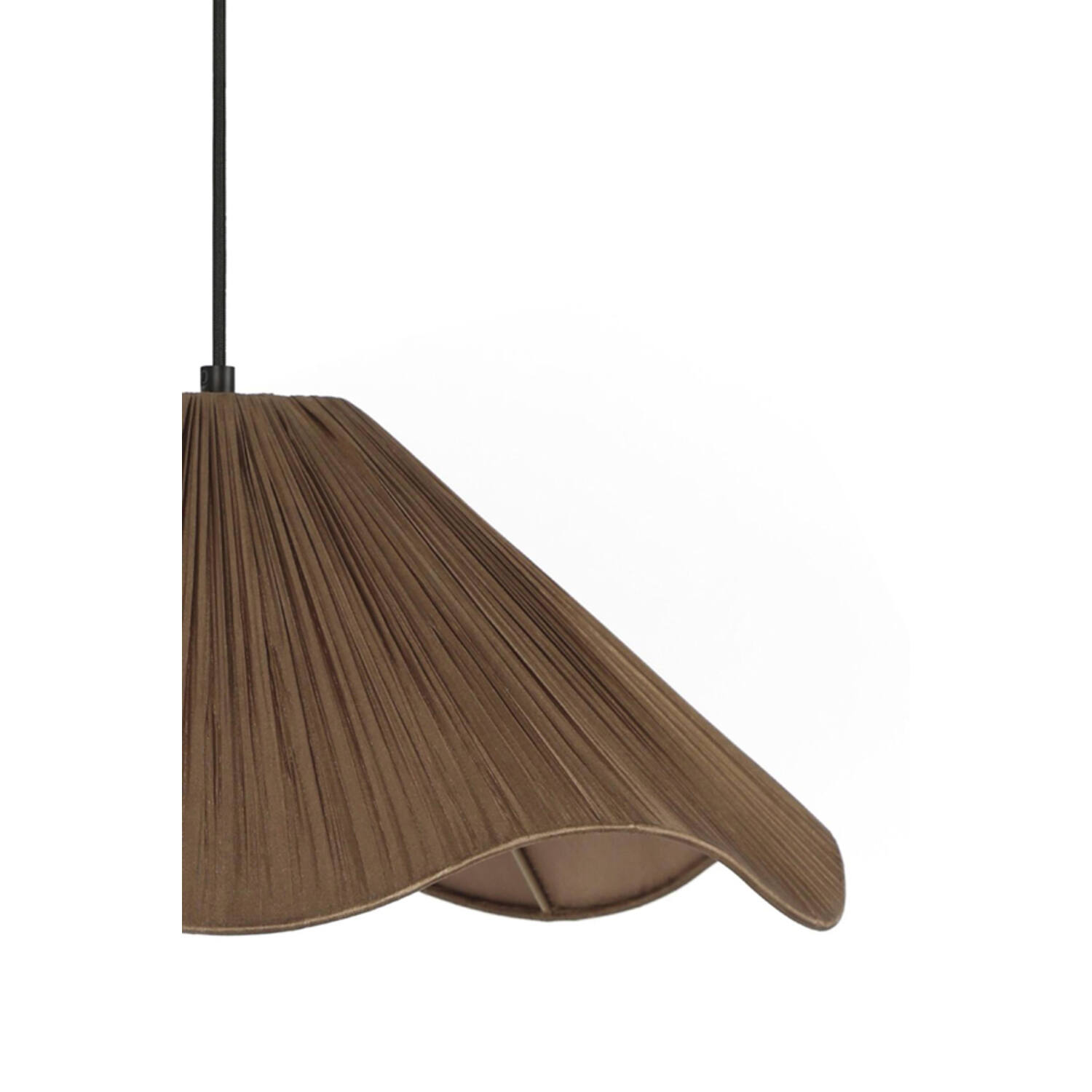 Hanging lamp Ø45x19 cm MEALHA bronze-brown