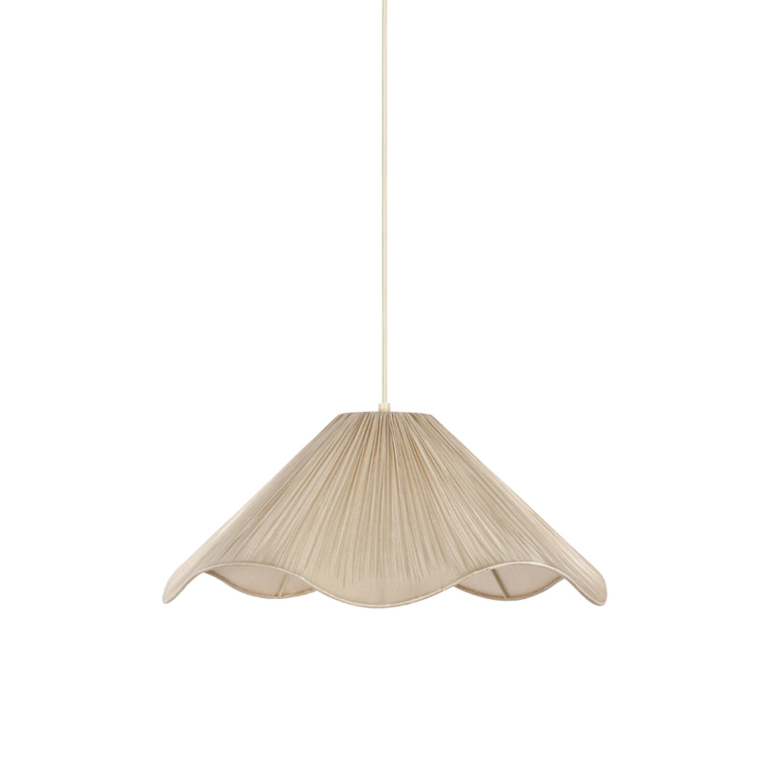 Hanging lamp Ø45x19 cm MEALHA cream