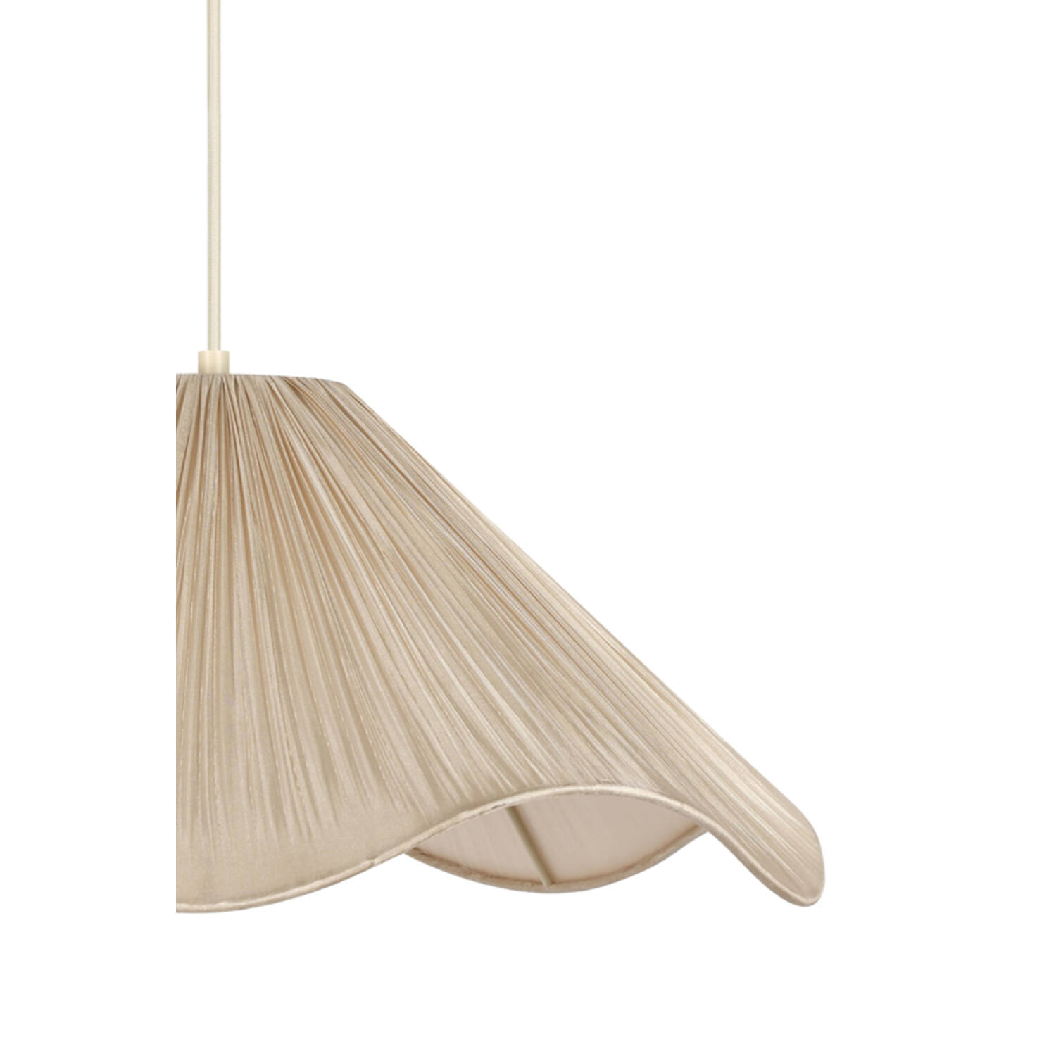 Hanging lamp Ø45x19 cm MEALHA cream