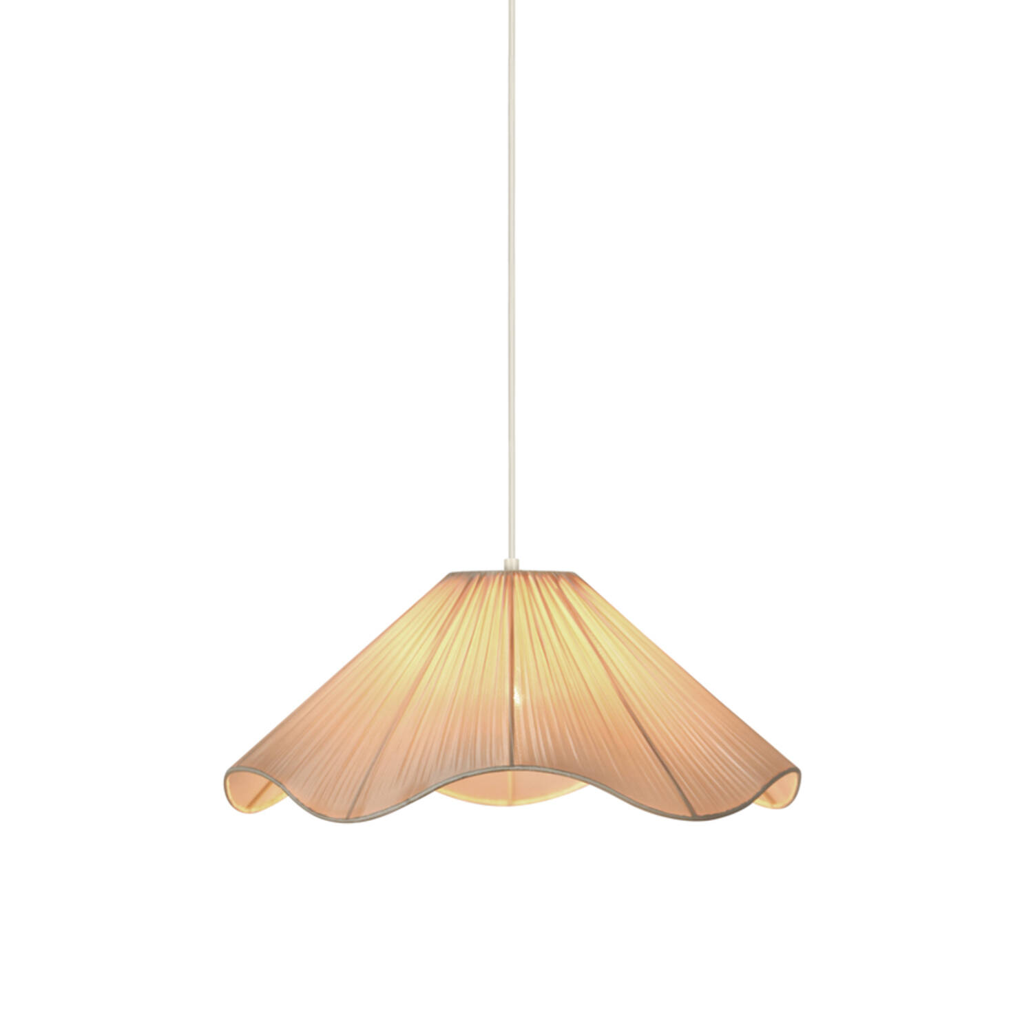 Hanging lamp Ø45x19 cm MEALHA cream