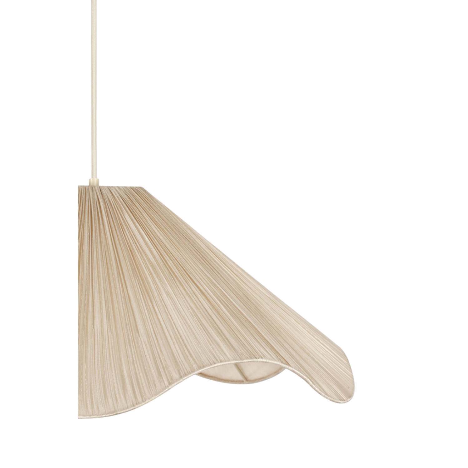 Hanging lamp Ø60x25 cm MEALHA cream
