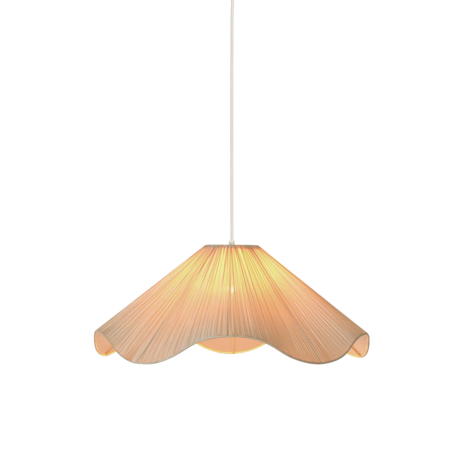 Hanging lamp Ø60x25 cm MEALHA cream