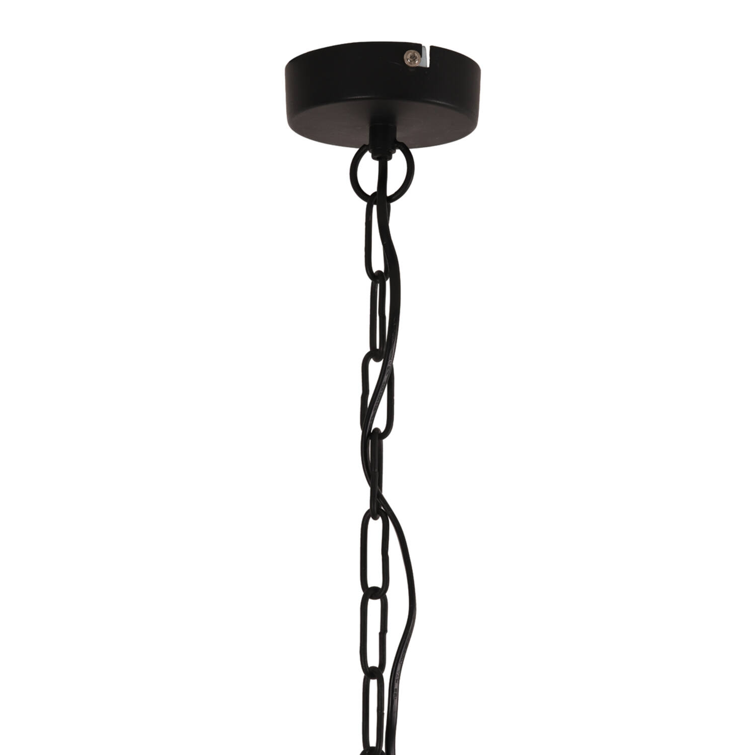 Hanging lamp Ø60x42 cm KYLIE black-gold