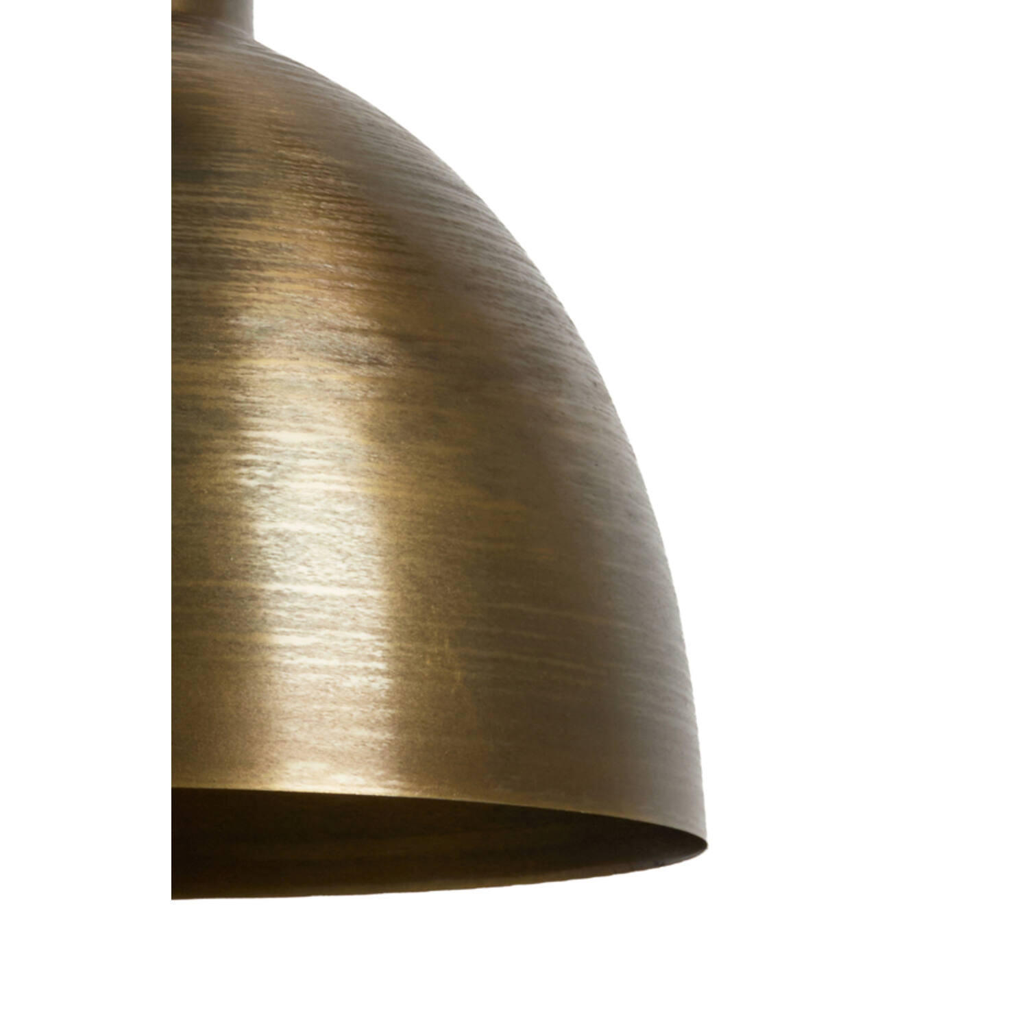 Hanging lamp Ø60x42 cm KYLIE raw old bronze