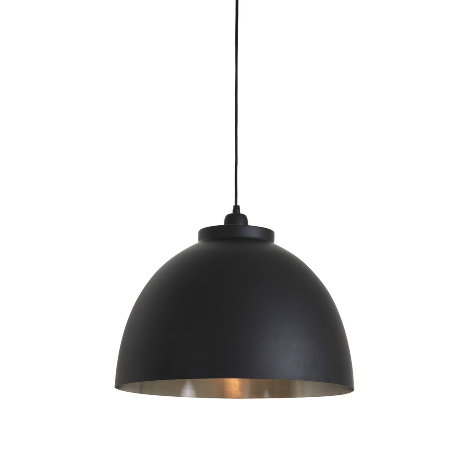 Hanging lamp Ø45x32 cm KYLIE black-nickel