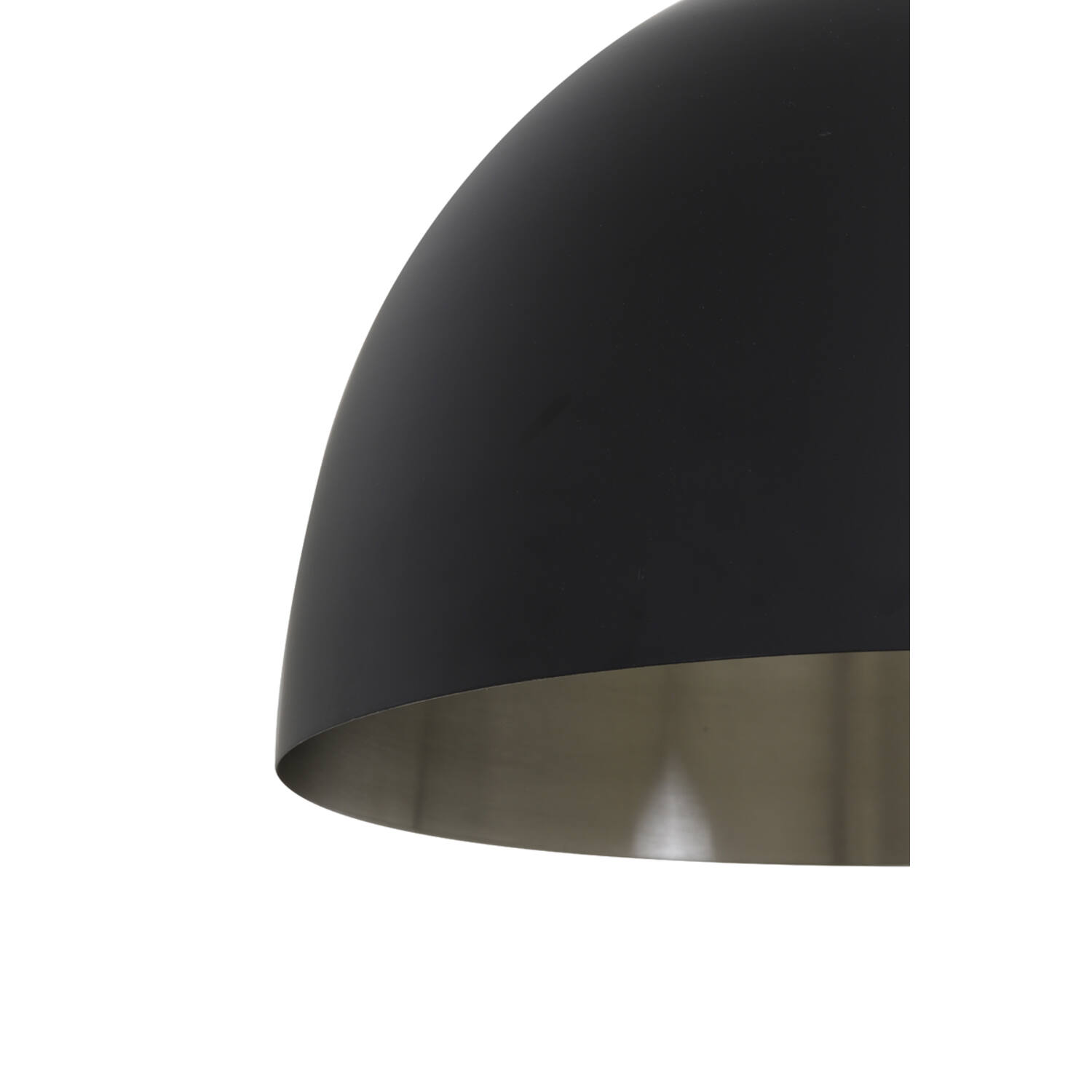 Hanging lamp Ø45x32 cm KYLIE black-nickel
