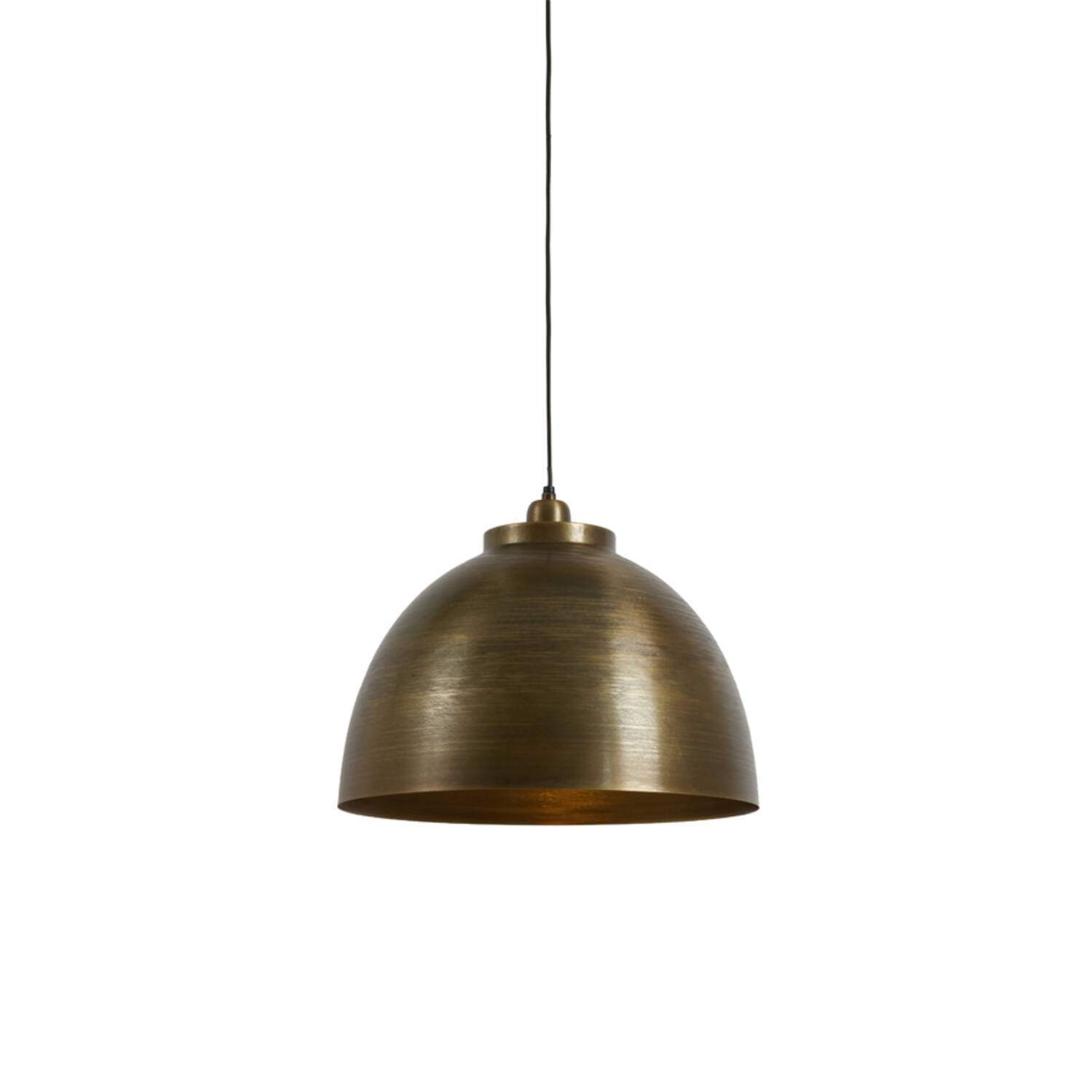 Hanglamp Ø45x32 cm KYLIE ruw oud brons