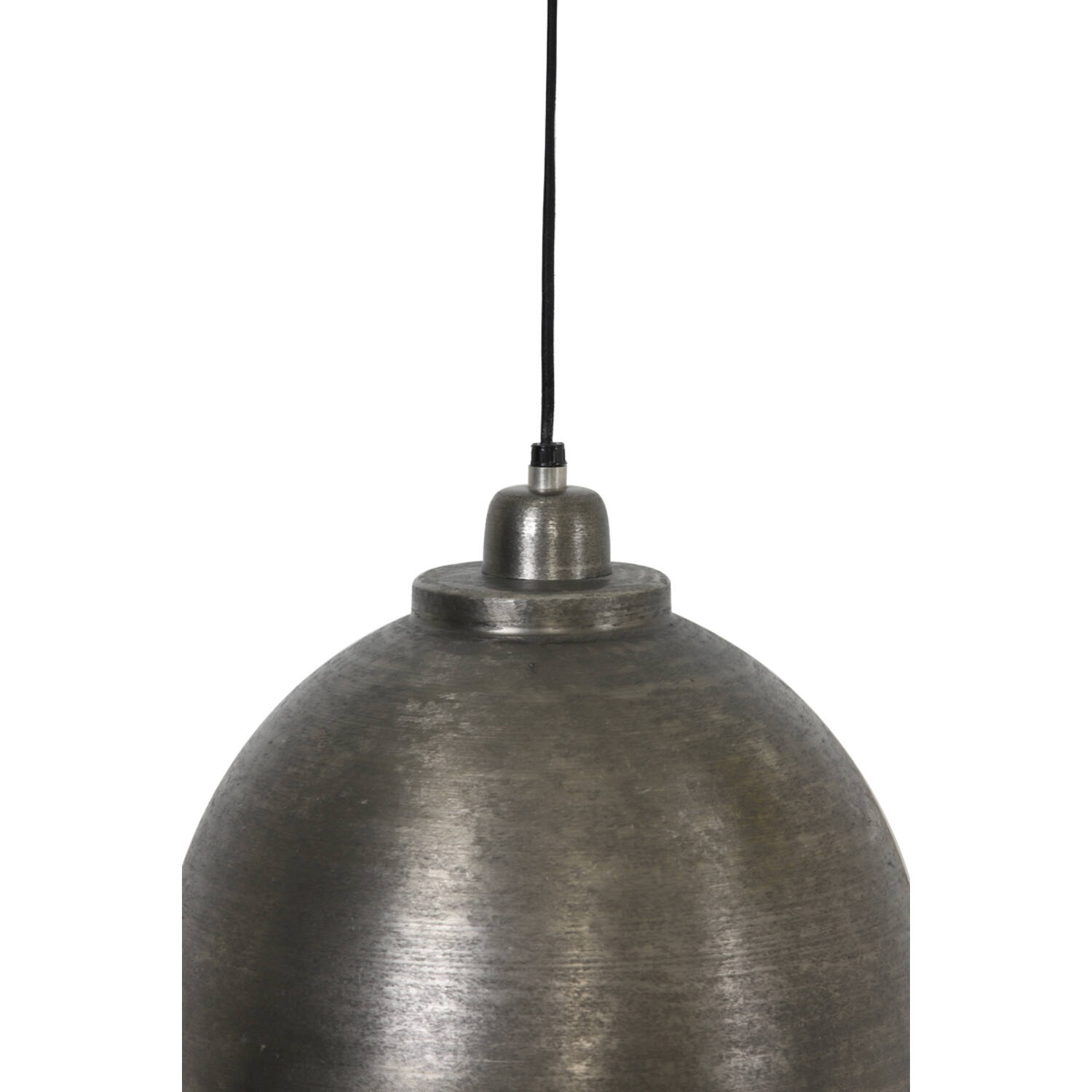 Hanging lamp Ø30x26 cm KYLIE dark raw nickel