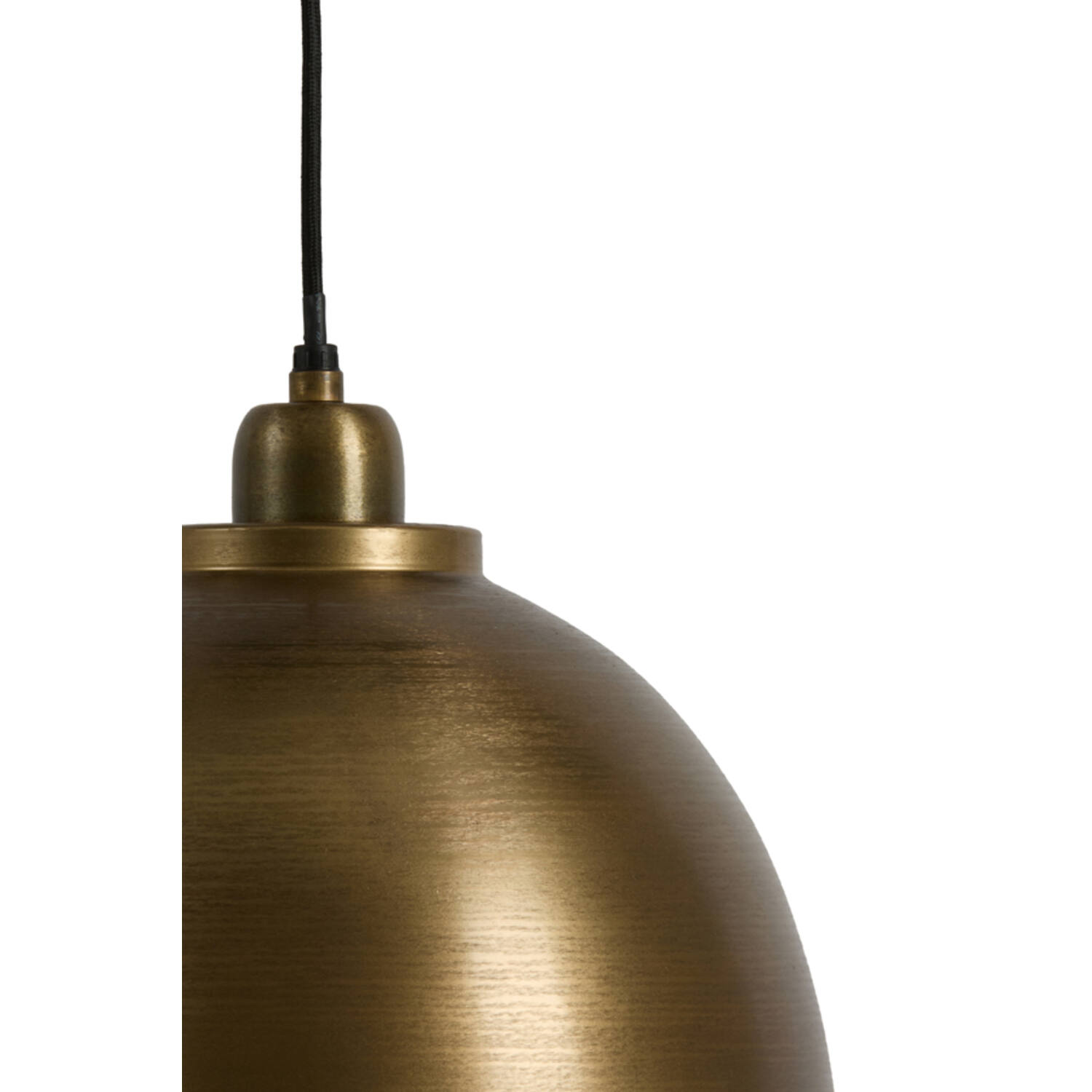 Hanglamp Ø30x26 cm KYLIE ruw oud brons