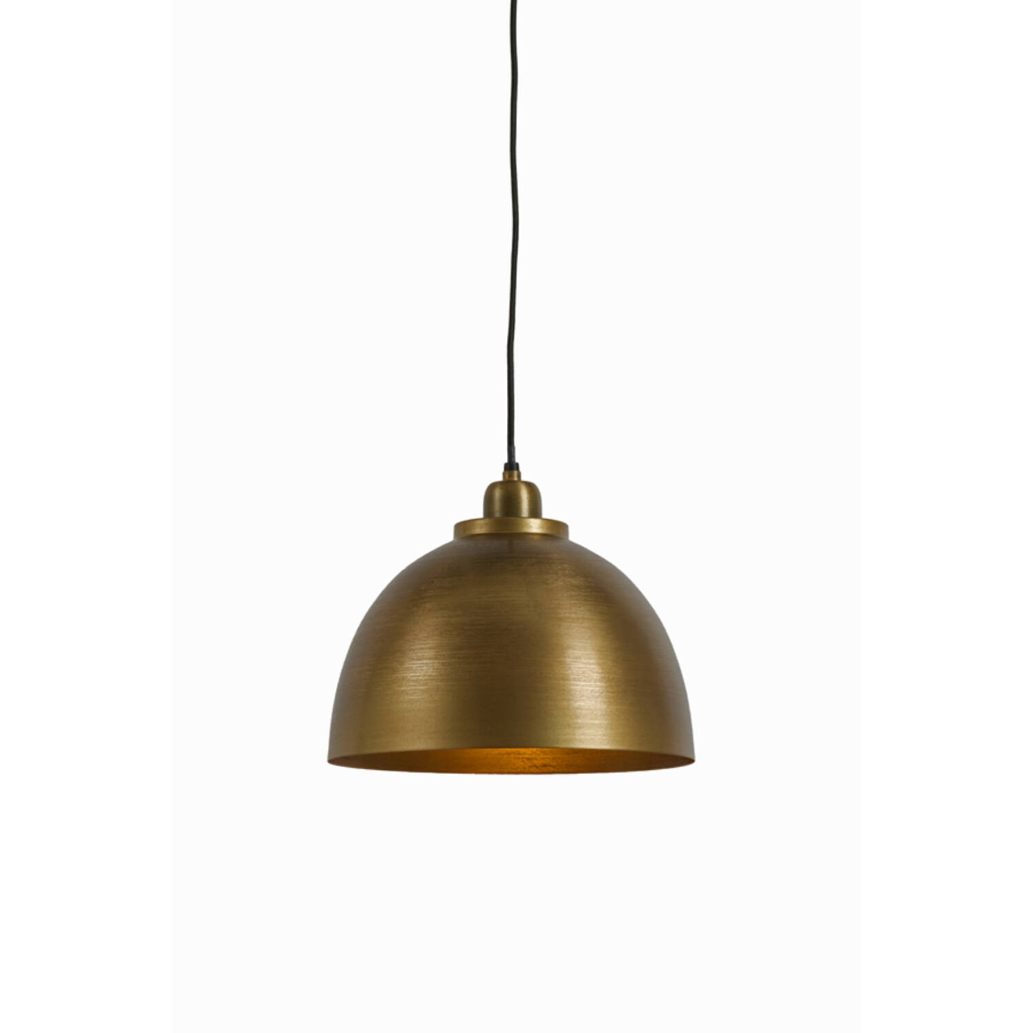 Hanglamp Ø30x26 cm KYLIE ruw oud brons