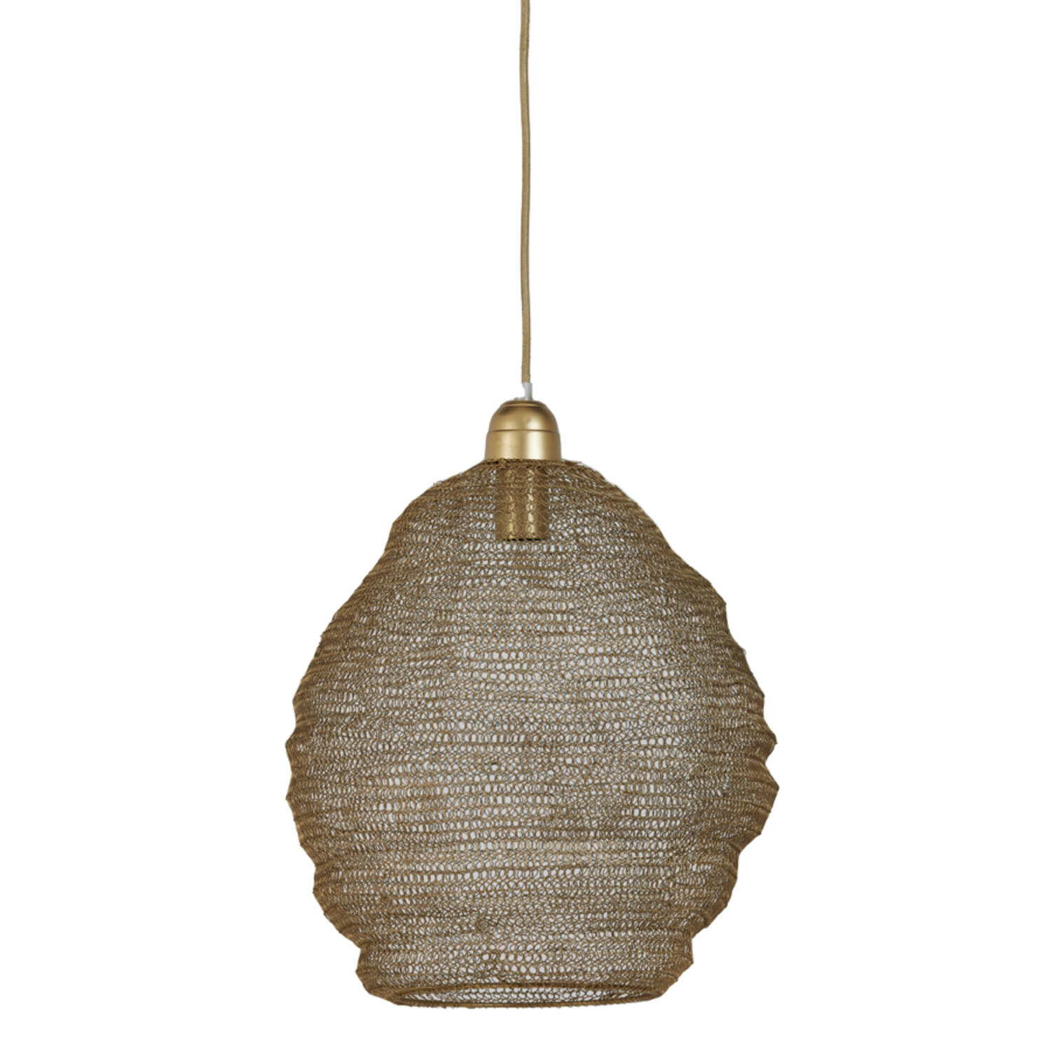 Hanglamp Ø38x42 cm NINA gaas antiek brons