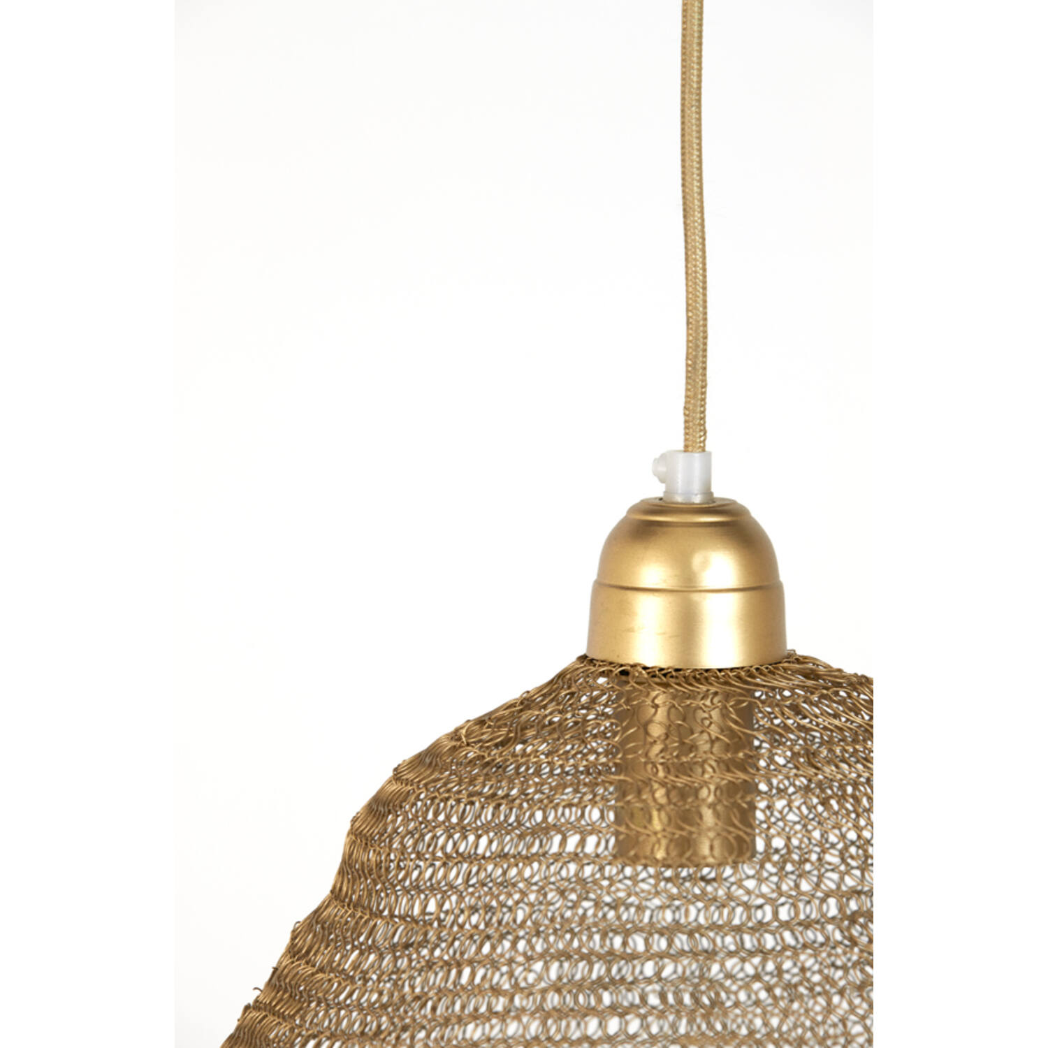 Hanglamp Ø38x42 cm NINA gaas antiek brons