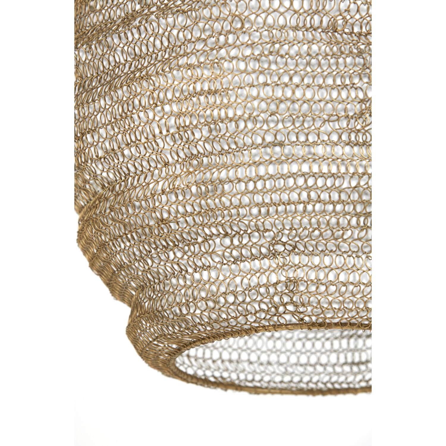 Hanglamp Ø38x42 cm NINA gaas antiek brons