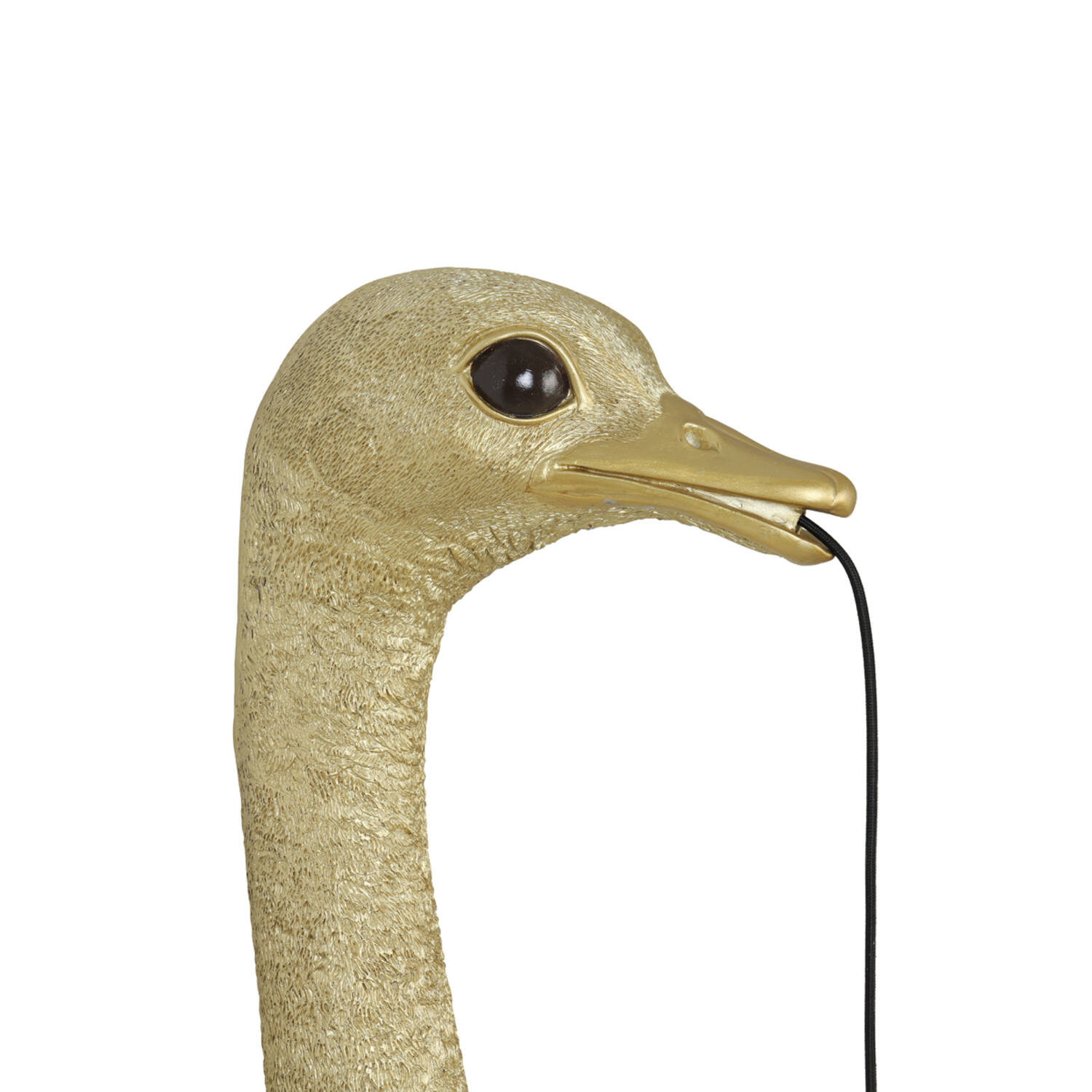Wandlamp 25x19x72 cm OSTRICH goud