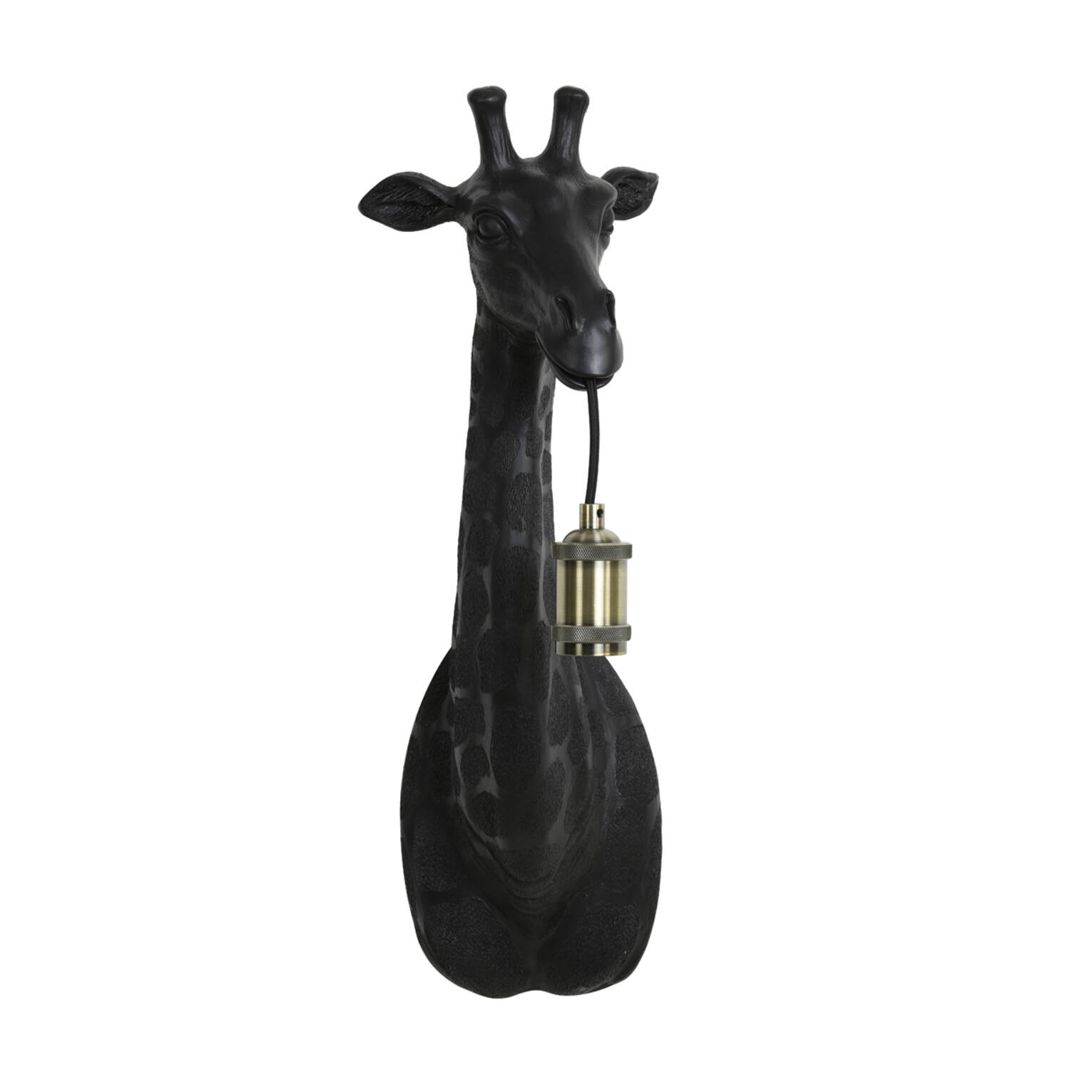 Wall lamp 20,5x19x61 cm GIRAFFE matt black
