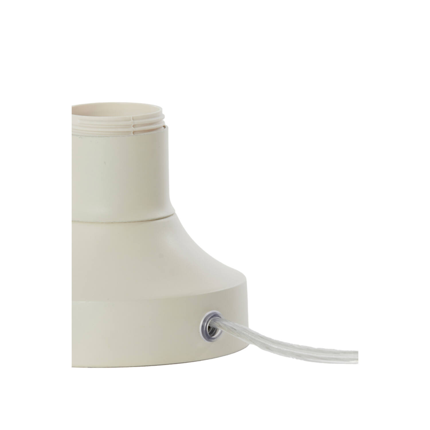 Electricity for wall lamp Ø10x8,5 cm ZARINA cream
