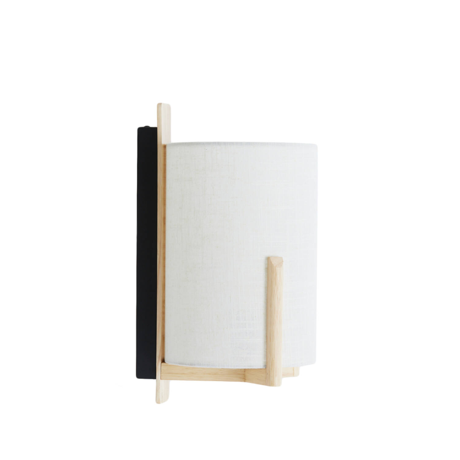 Wall lamp 22x18x36 cm LITTO natural+linen white