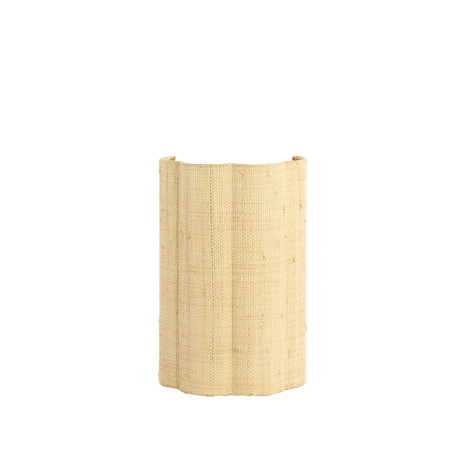 Wall lamp 26x15,5x40 cm VERDANTIA raffia natural