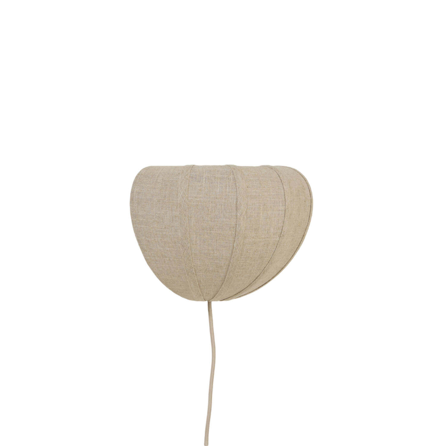 Wall lamp E14 30x16x19 cm ZOSIA linen natural