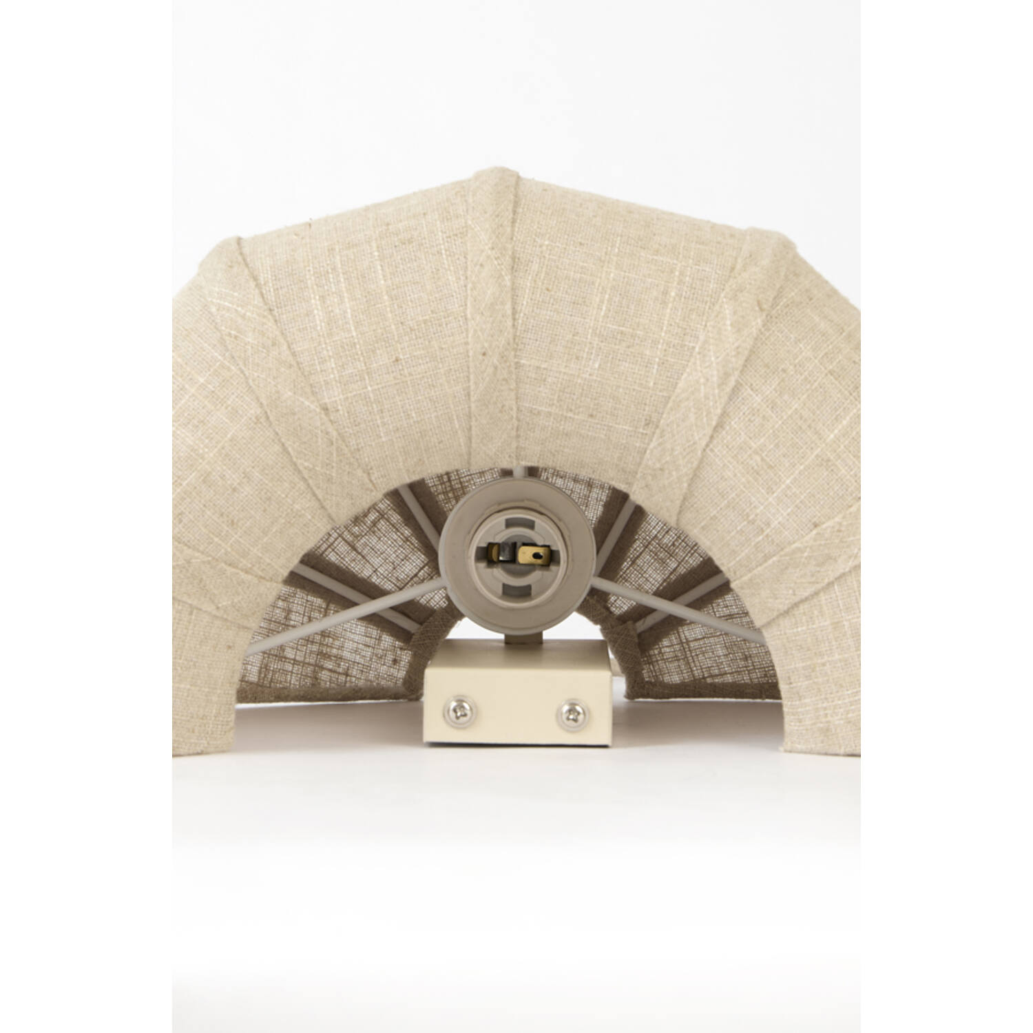 Wall lamp E14 30x16x19 cm ZOSIA linen natural
