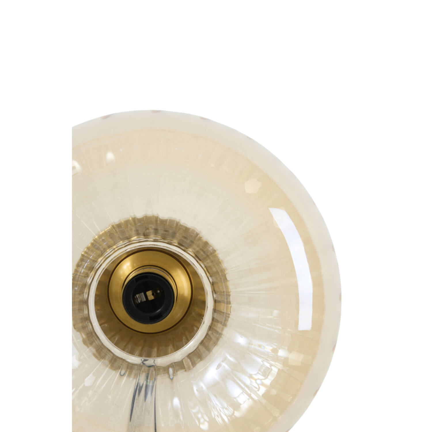 Wall lamp Ø30 cm MASHA glass amber+gold
