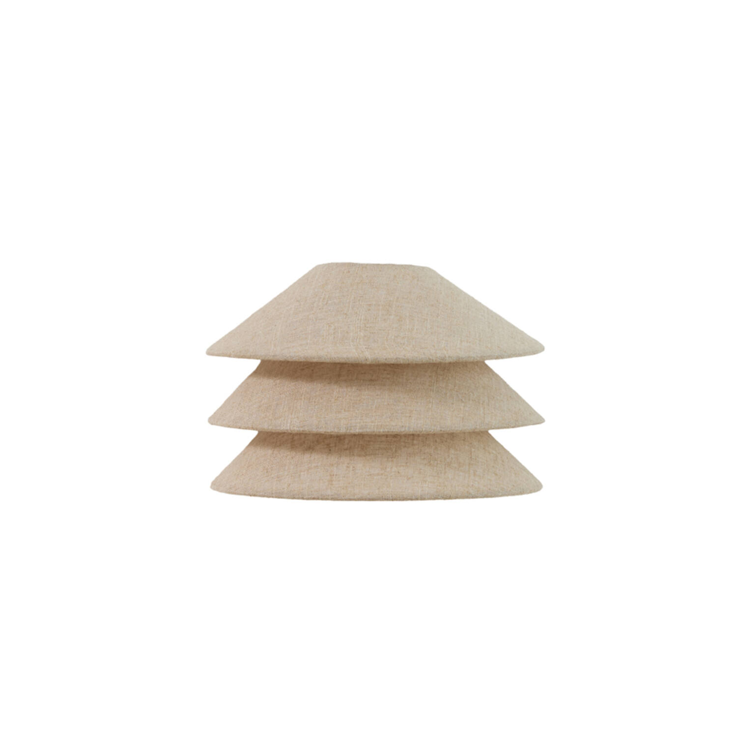 Wall lamp E14 28x14x19 cm WARIDO linen natural