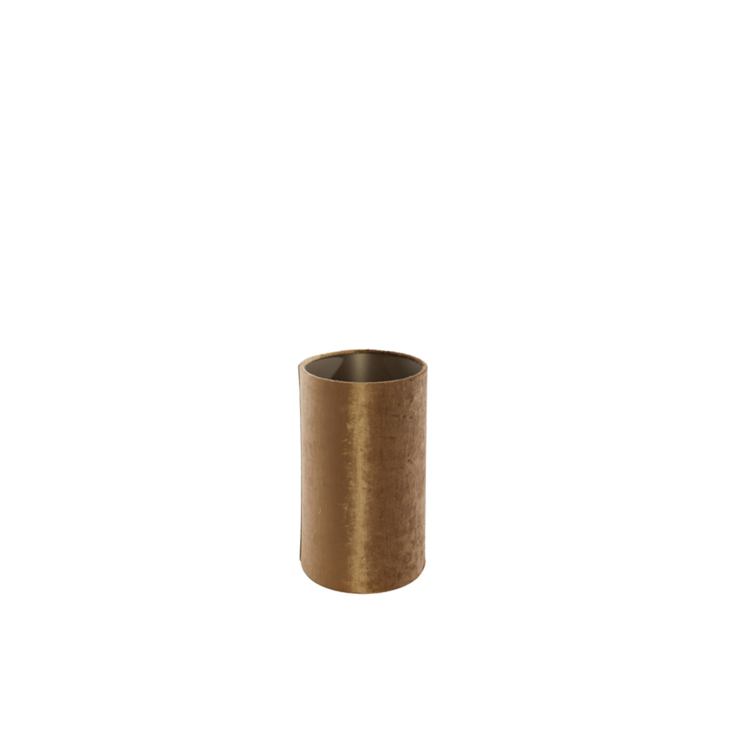 Pantalla de lámpara ovalado recto y estrecho 38-17,5-19 cm GEMSTONE bronce