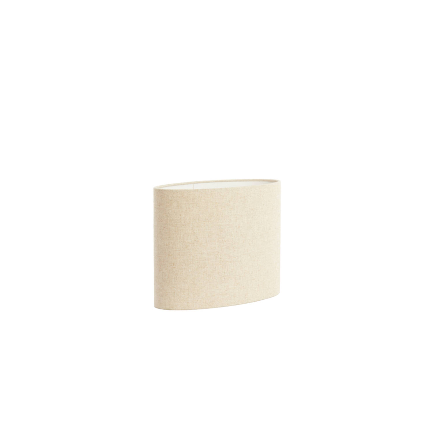 Shade oval straight slim 38-17,5-28 cm LIVIGNO natural
