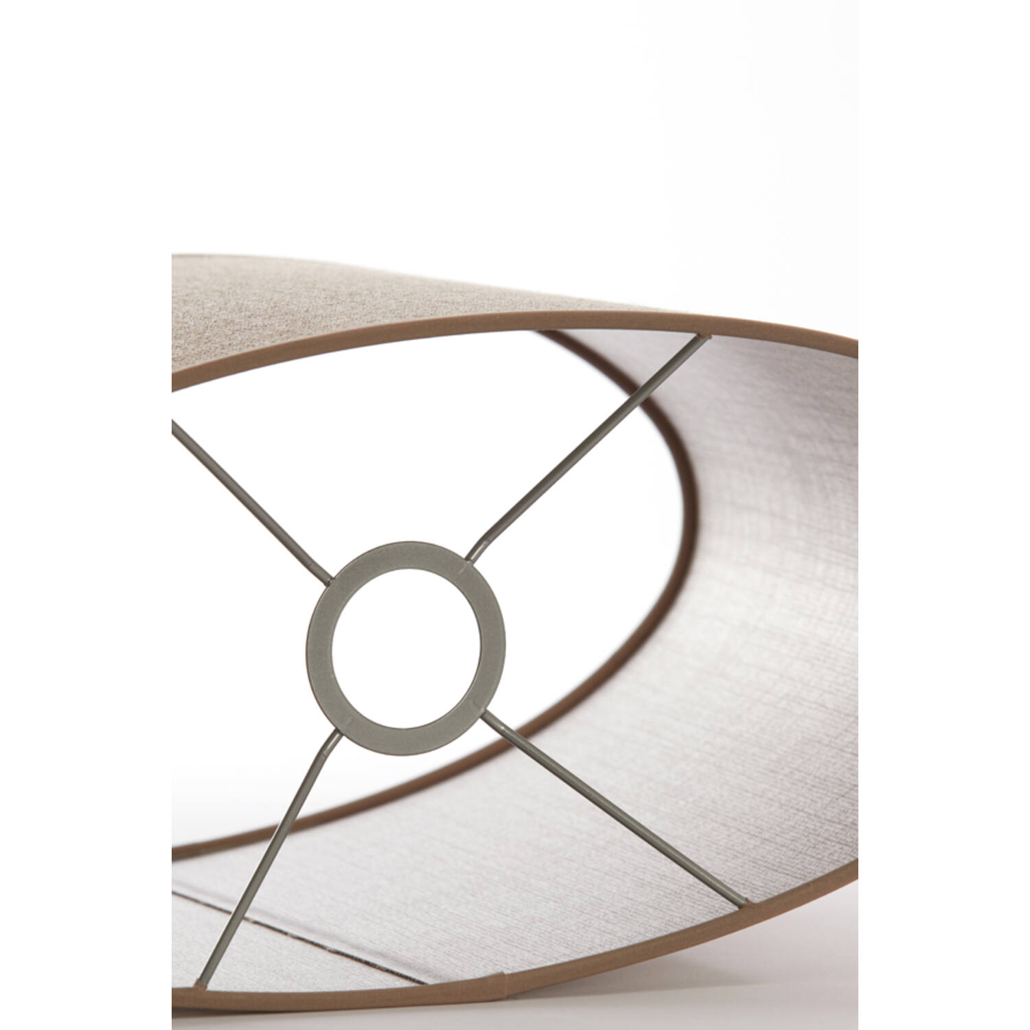 Shade oval straight slim 38-17,5-19 cm CADEN beige