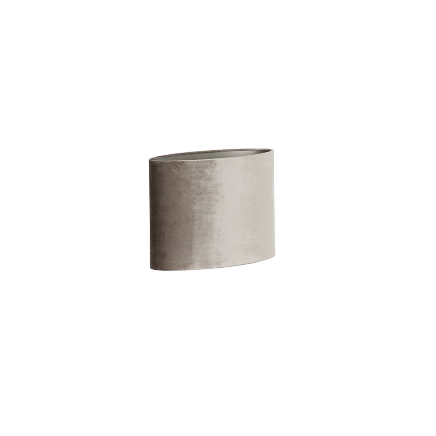Shade oval straight slim 45-21-32 cm PALATA taupe