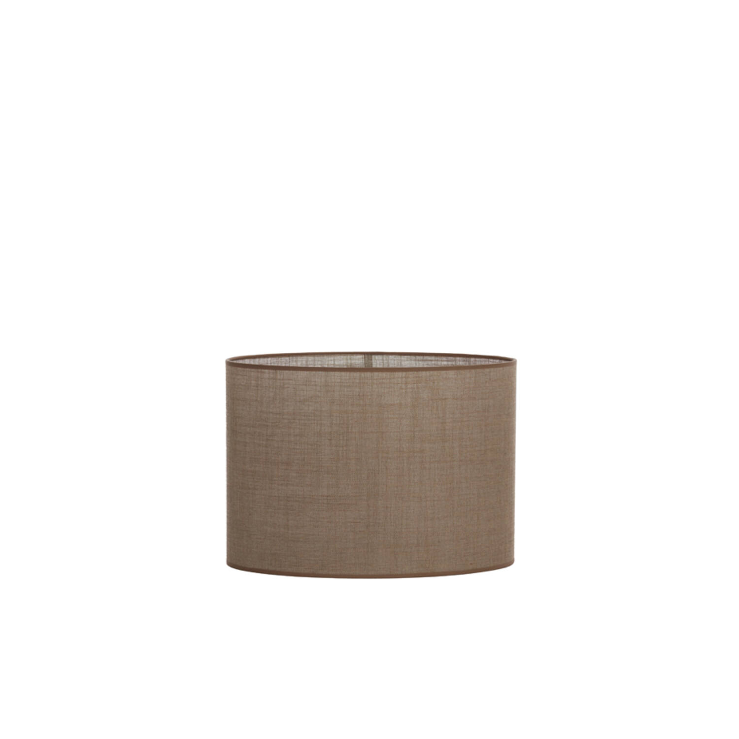 Pantalla de lámpara ovalado recto y estrecho 45-21-32 cm CADEN beige